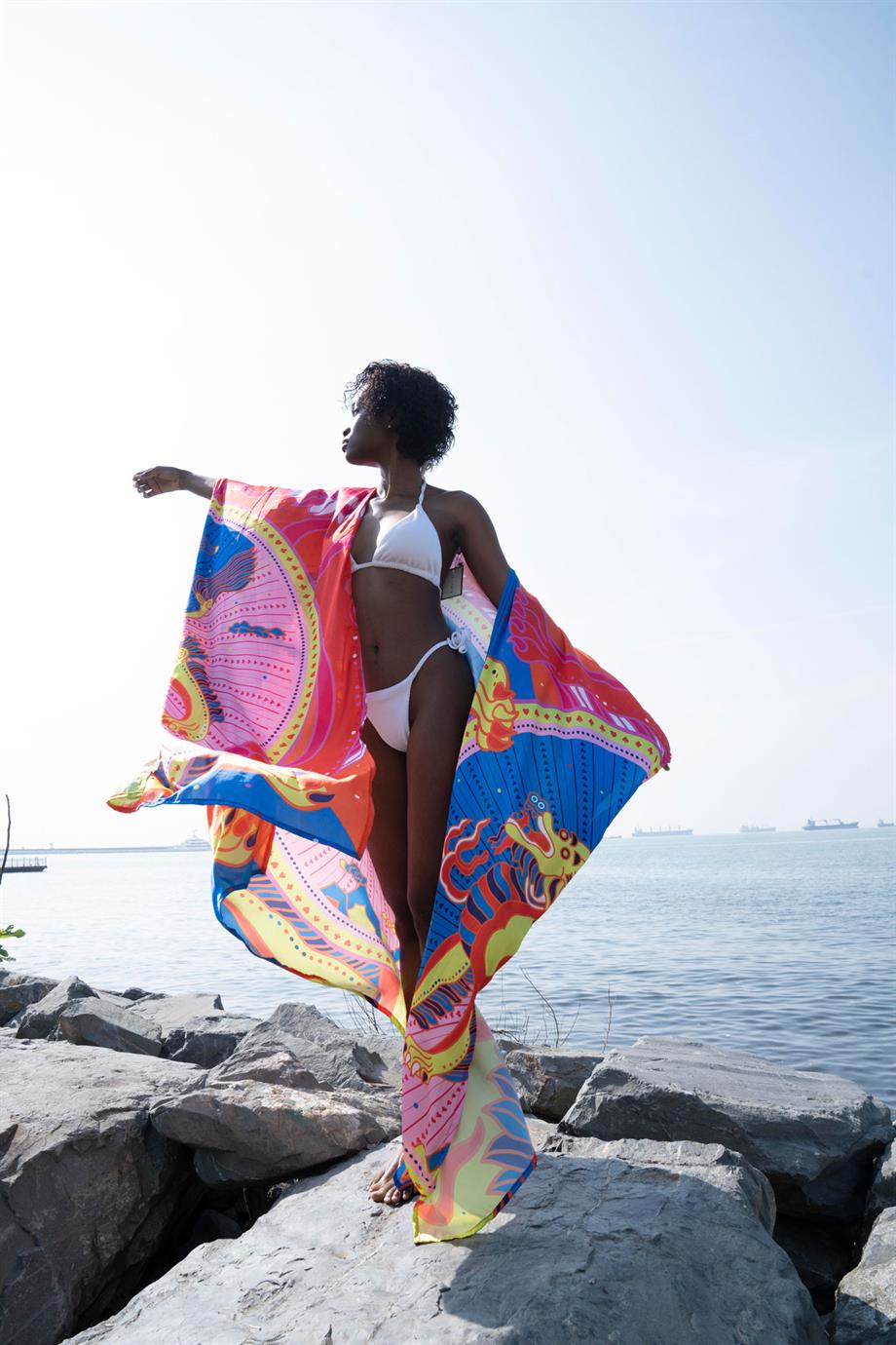 Euphoria Saten Kimono