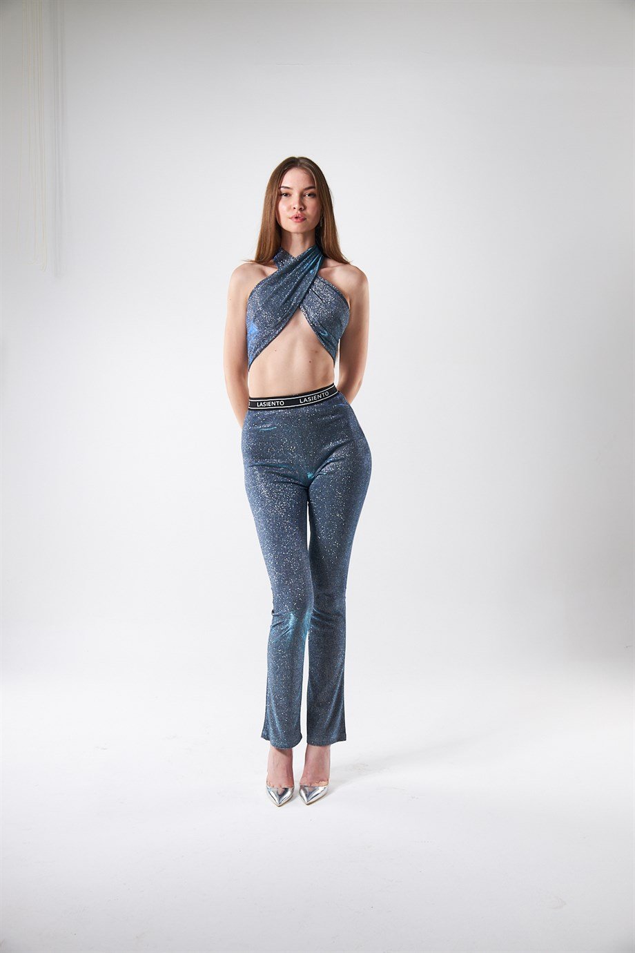 Glitter Azur Pants