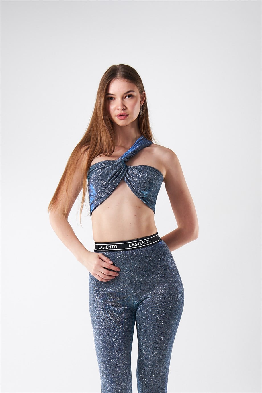 Glitter Azur Pants