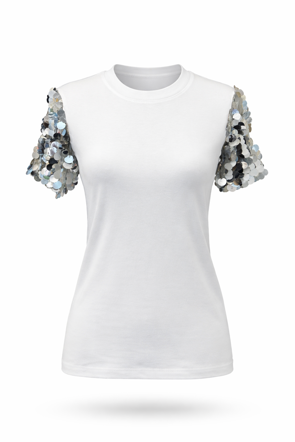 Glow Tee Oversized - White