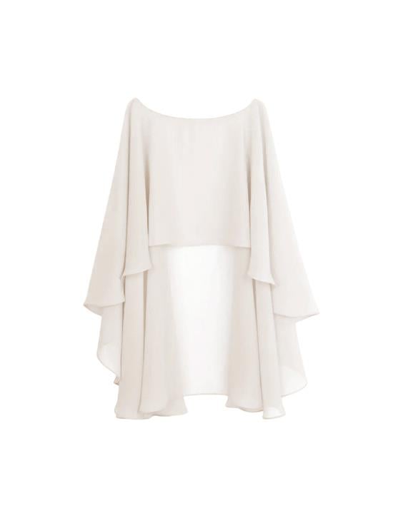 Lue Asymmetric Chiffon