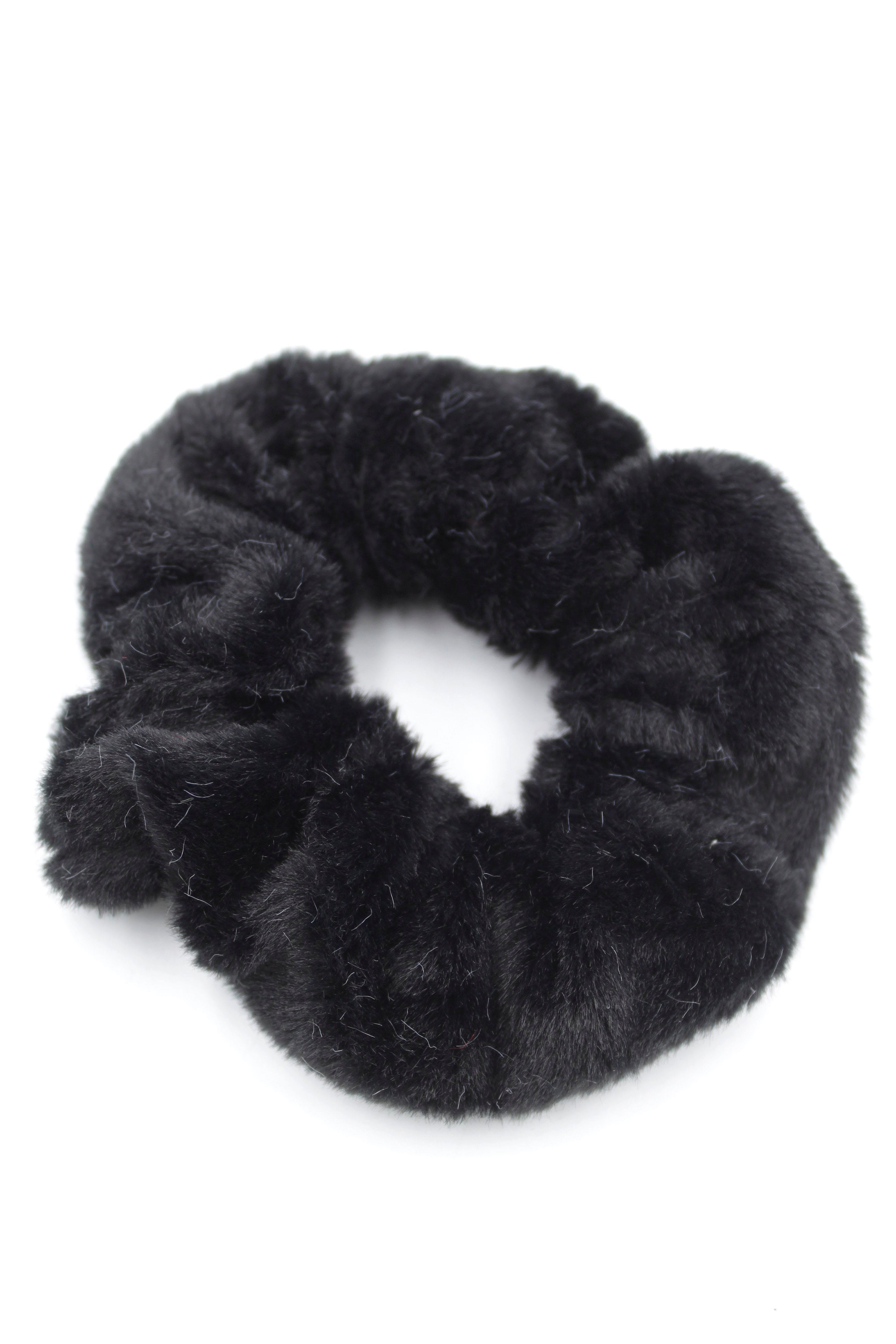 12'li Peluş Lastik Toka - ÇOK RENKLİ
