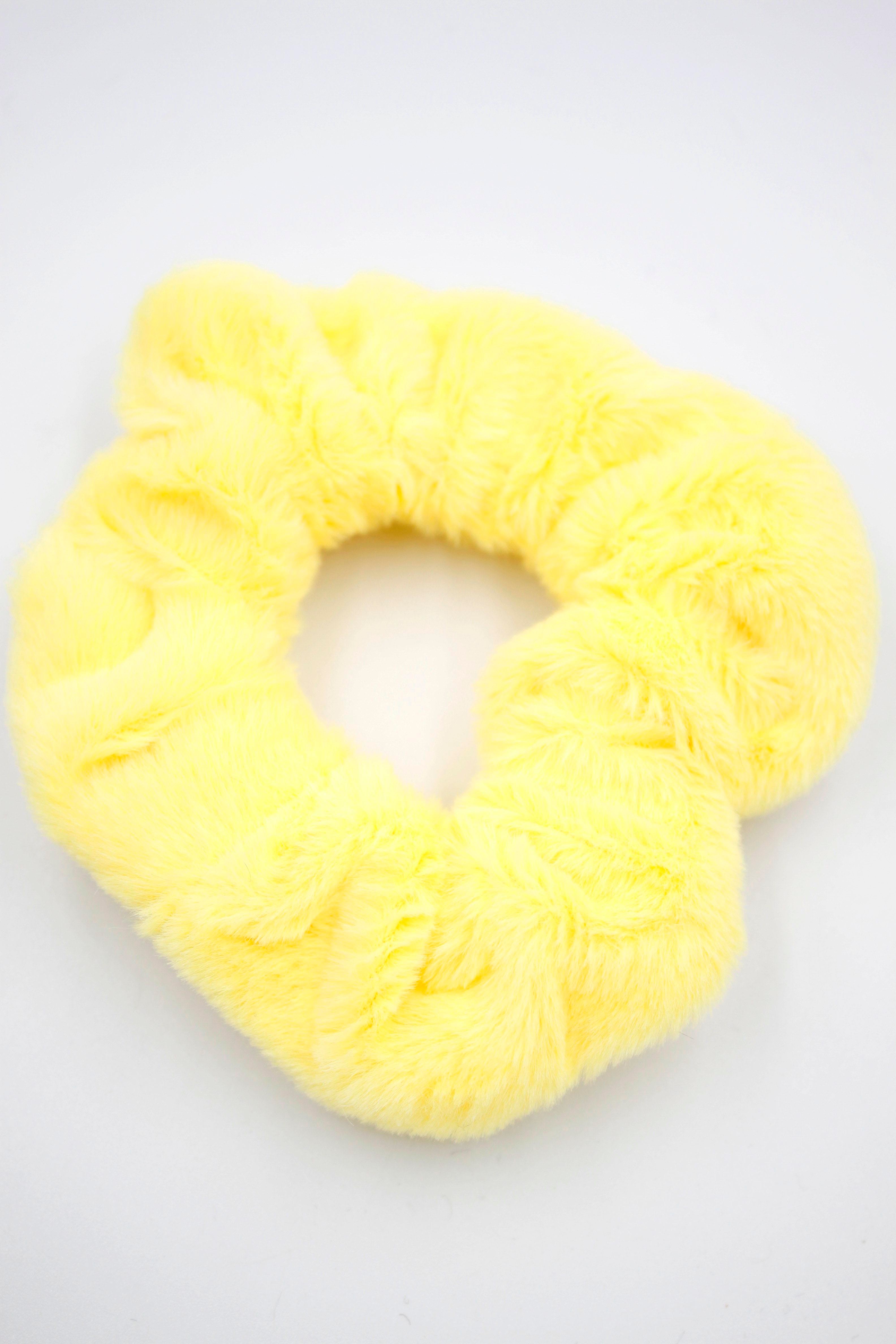 12'li Peluş Lastik Toka - ÇOK RENKLİ