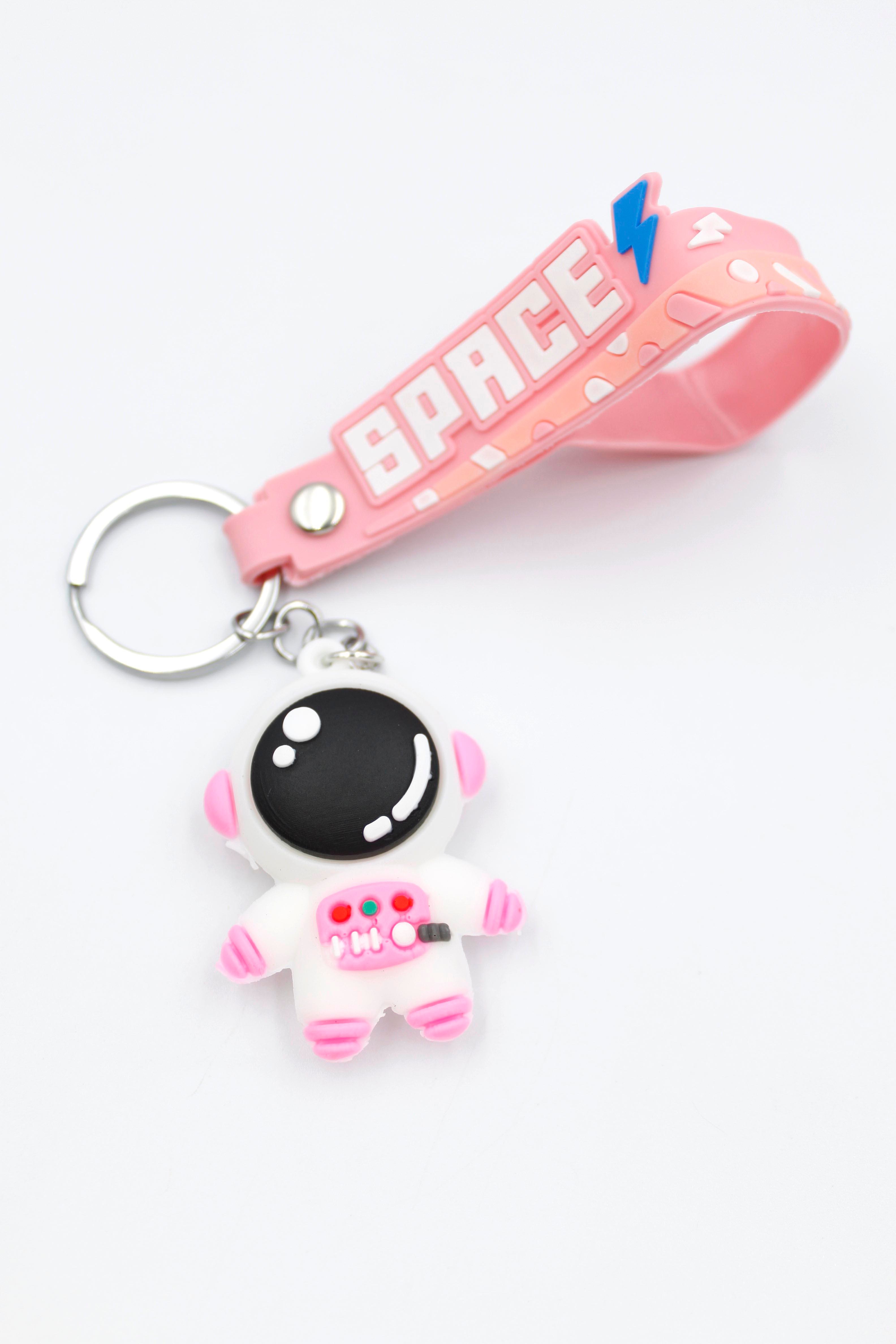 Astronot Anahtarlık - Pembe