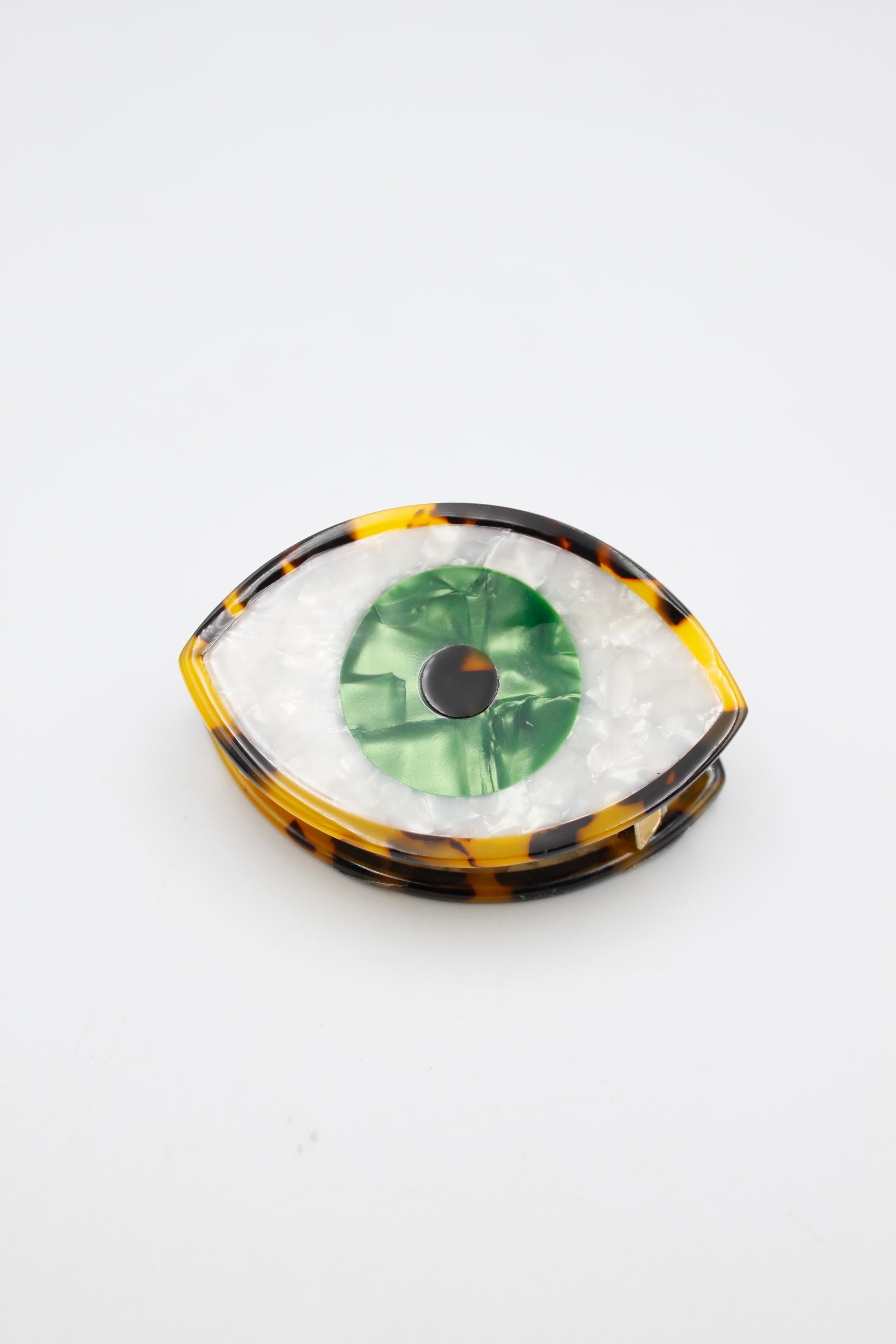 Göz Toka - 7cm - Haki Yeşil