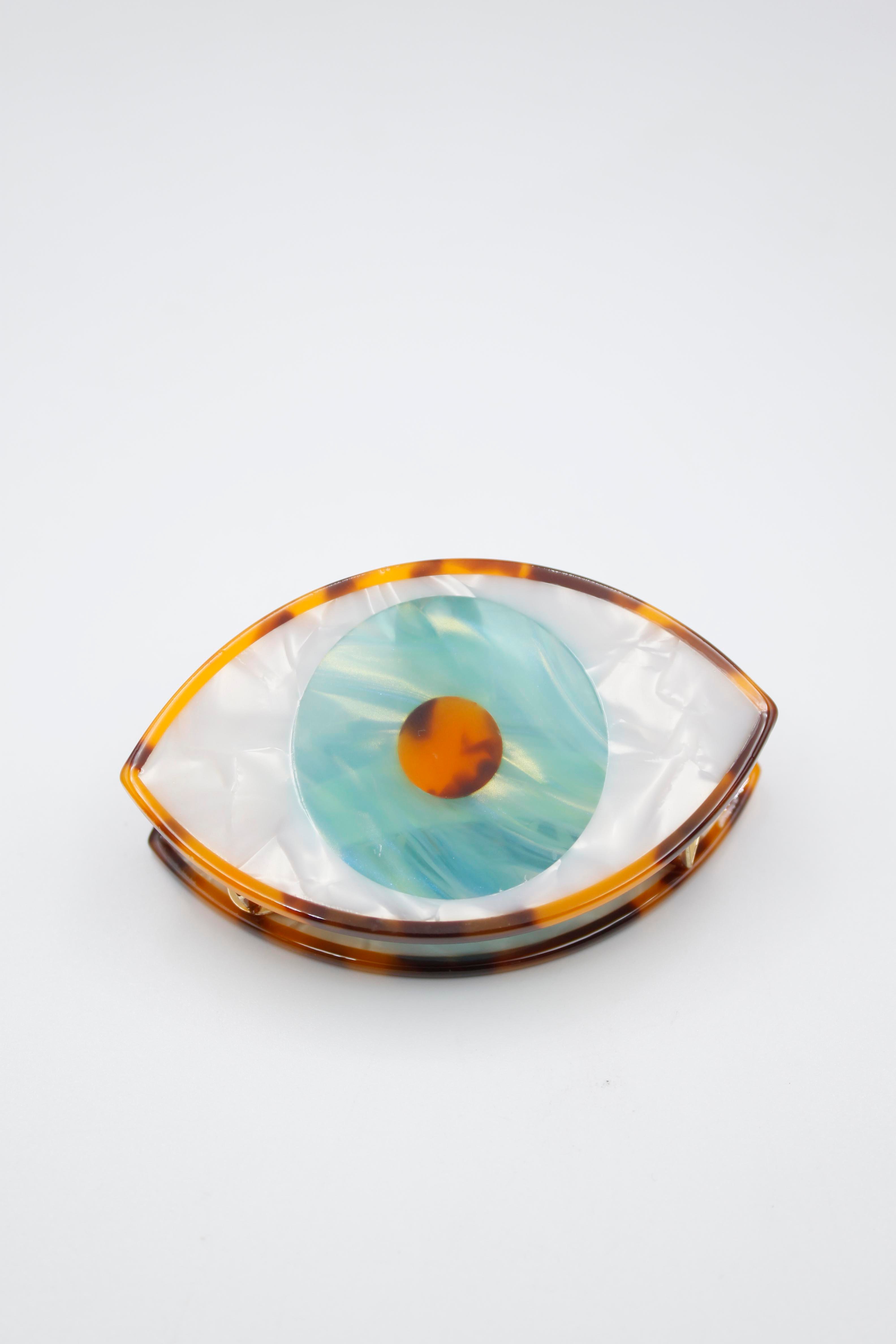 Göz Toka - 7cm - Turkuaz