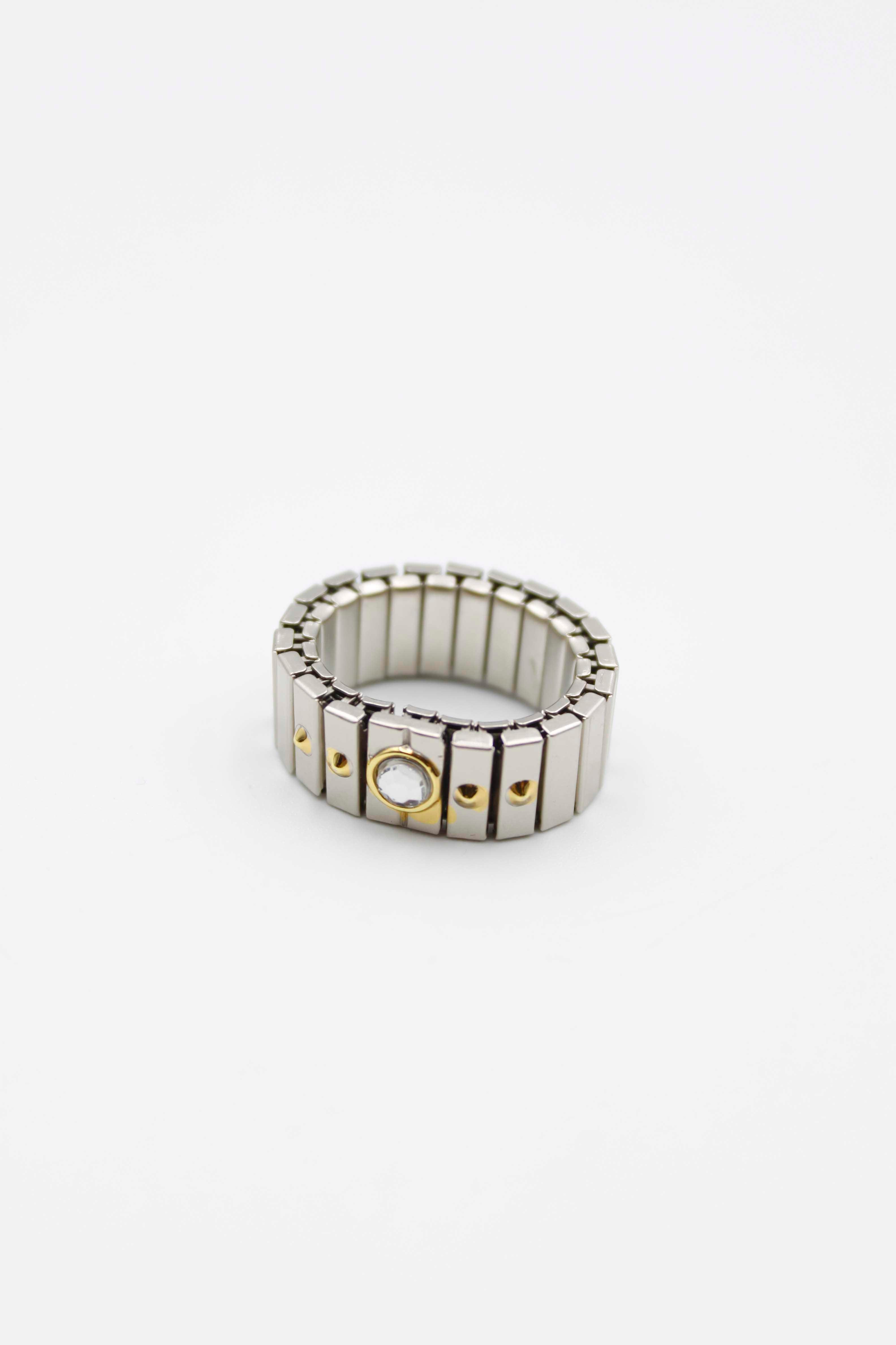 Lastikli Yüzük - Beyaz