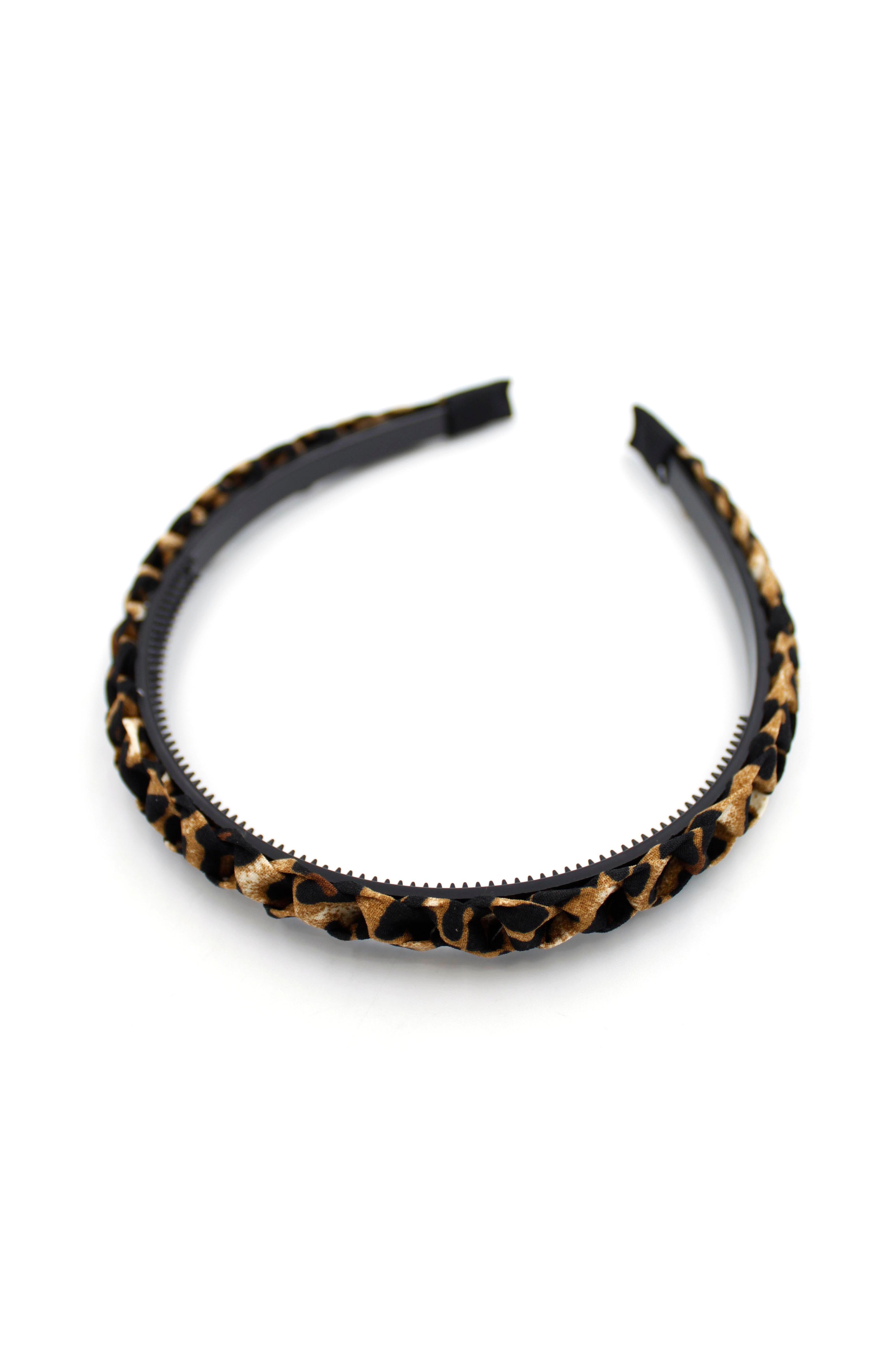 Leopar Burgu Taç - Kahverengi