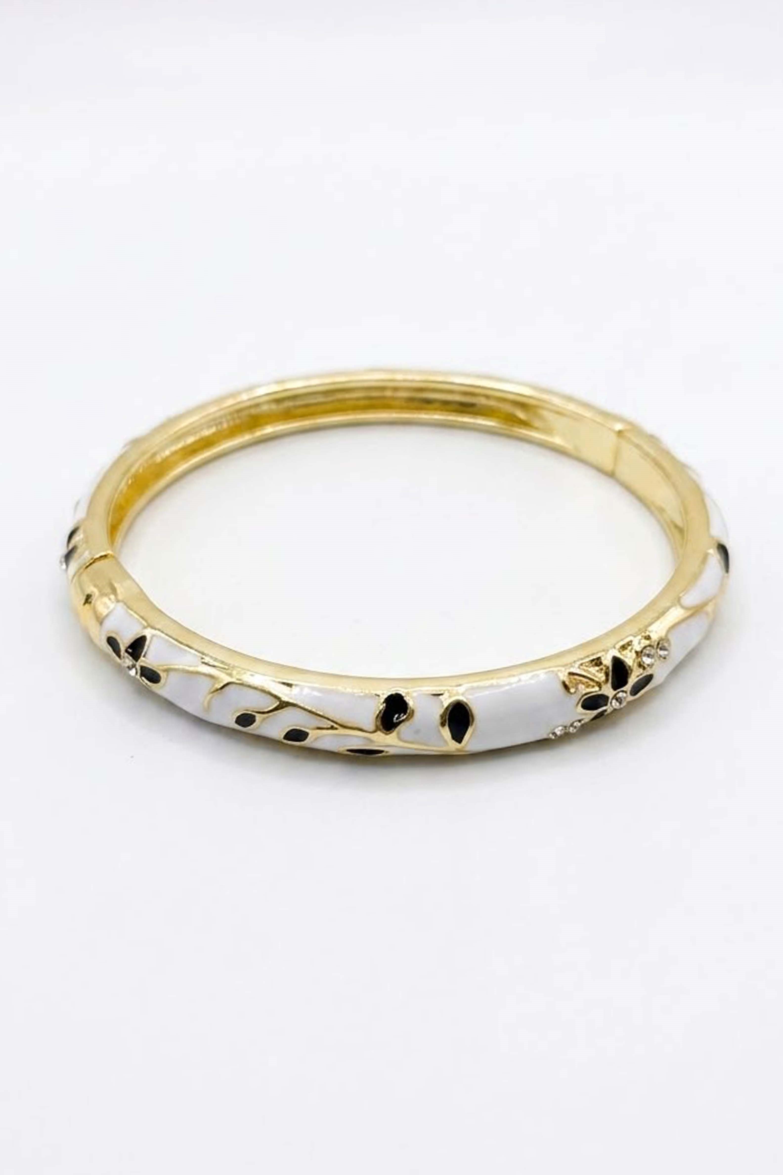 Mineli Bilezik - Beyaz - Toptan Takı