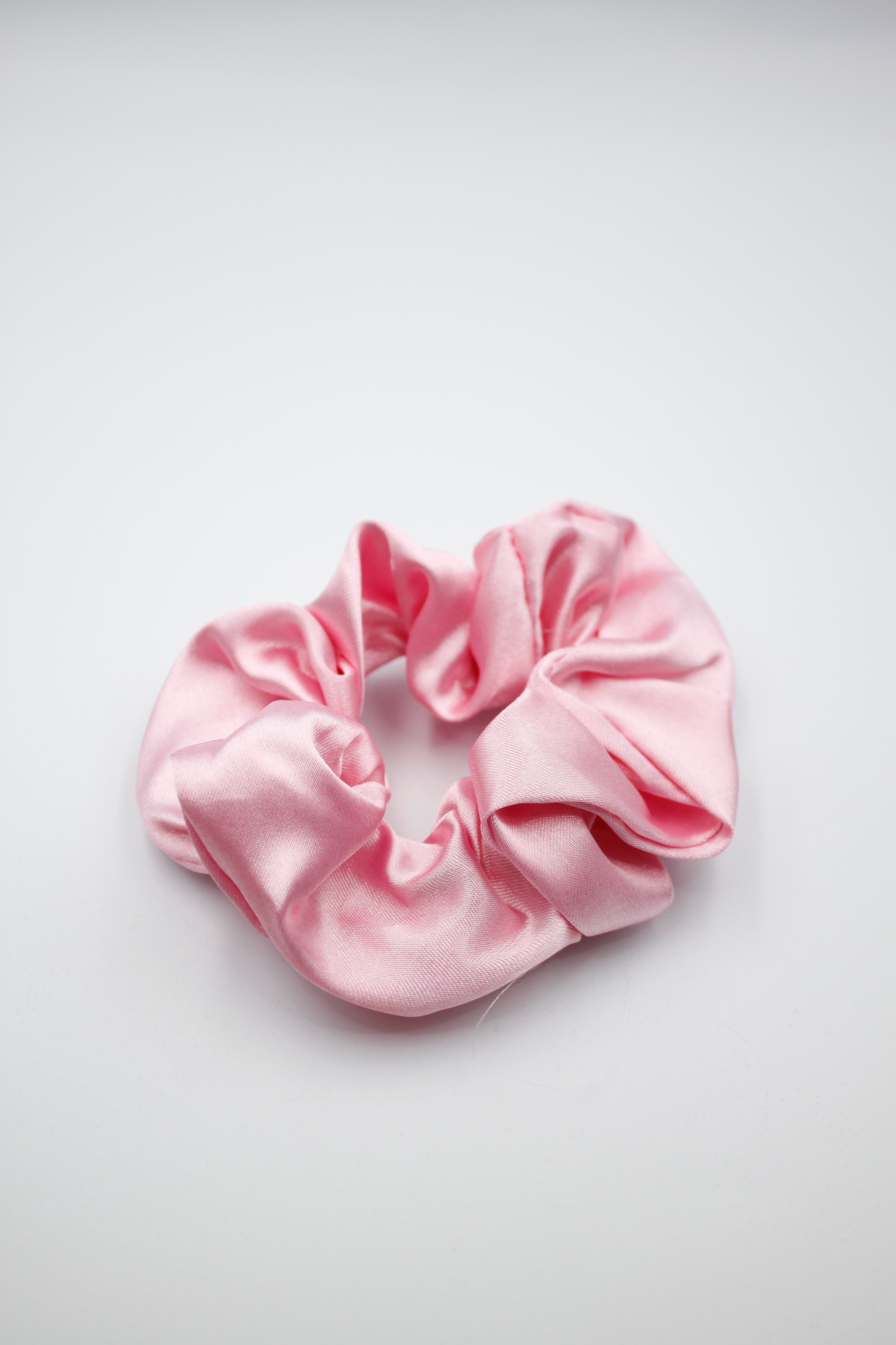 Minik Saten Simit Toka - Pembe