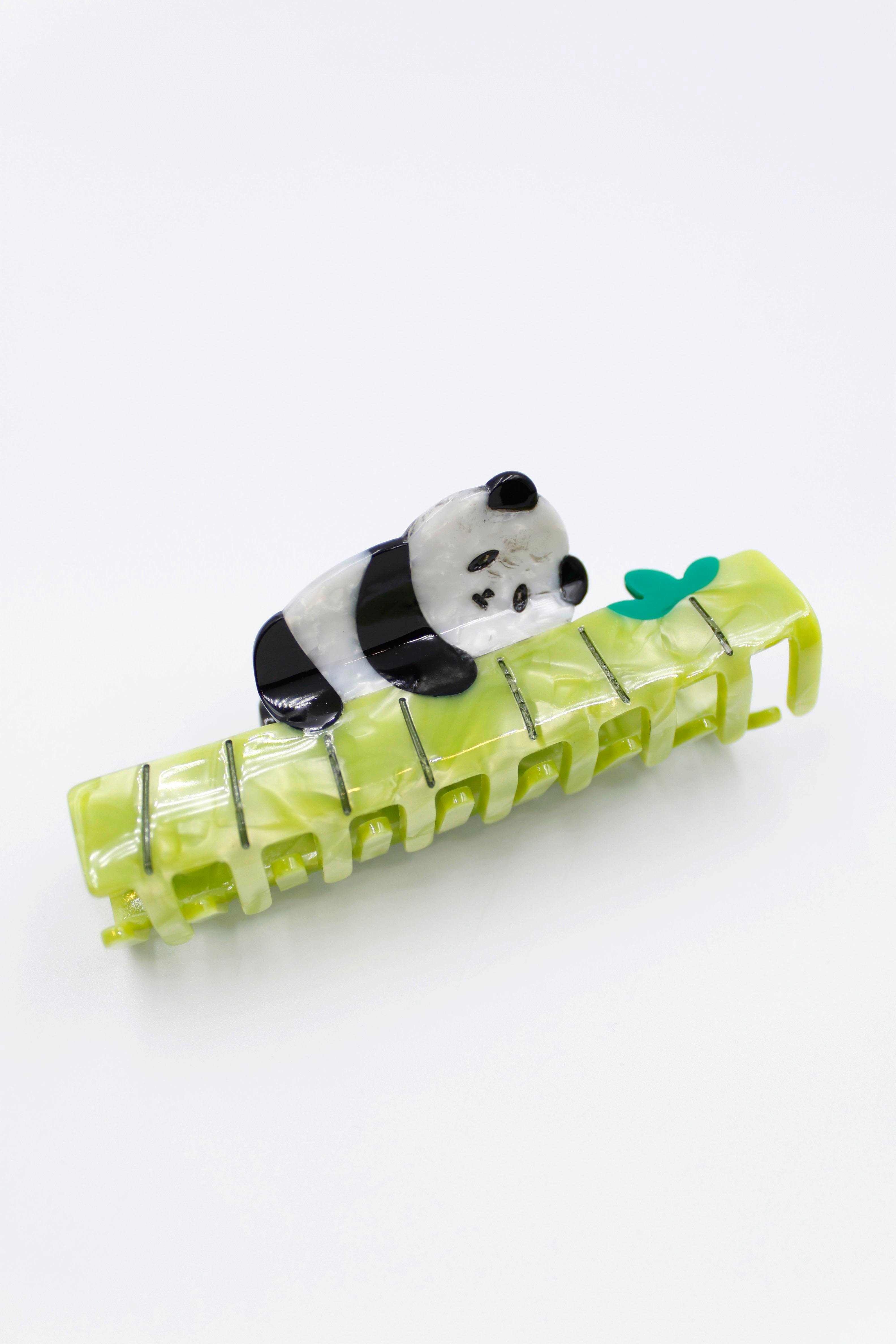 Panda Kemik Tırmık Toka - Yeşil