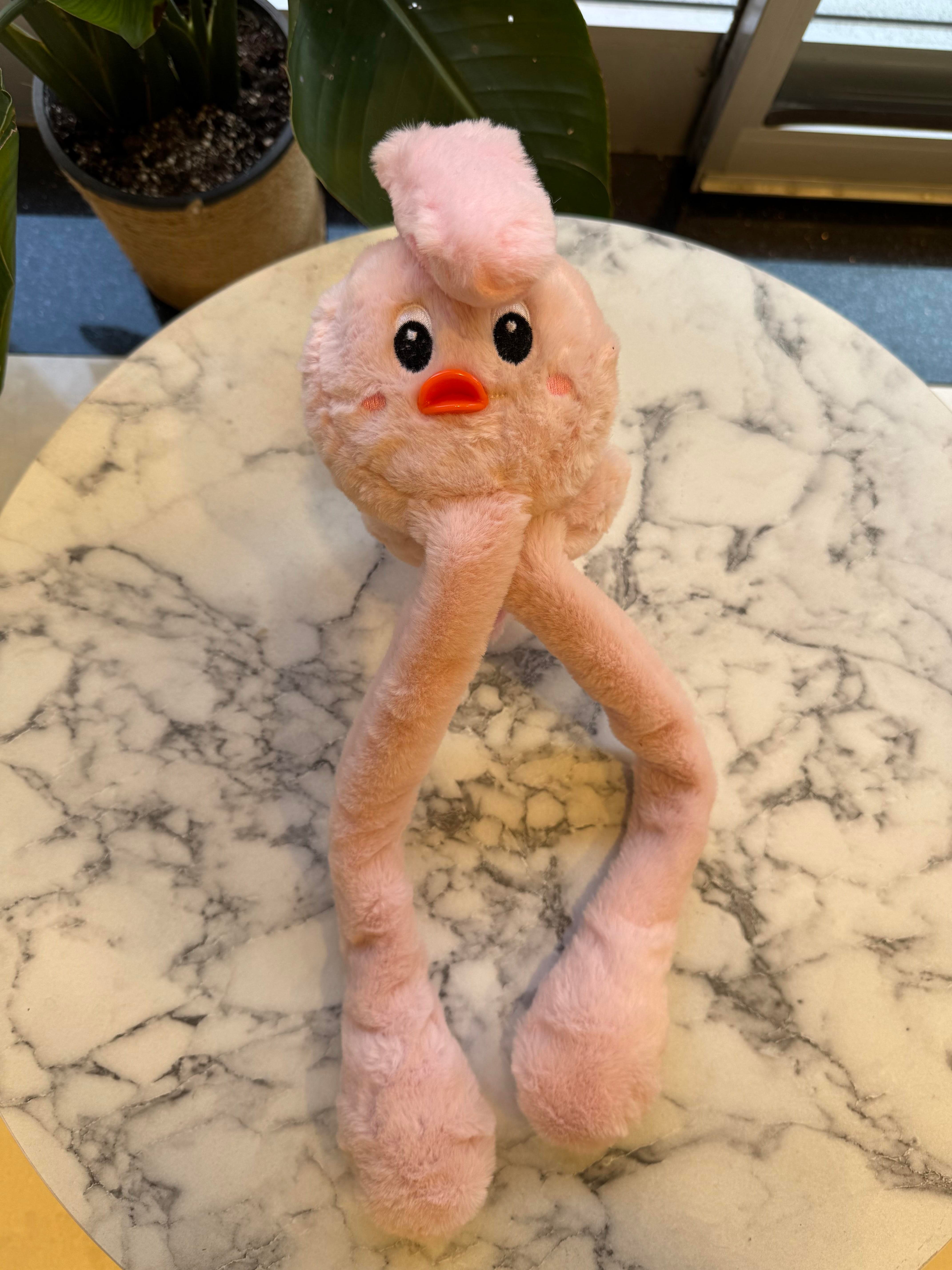 Sesli Hareketli Kulaklık Taç - Pembe