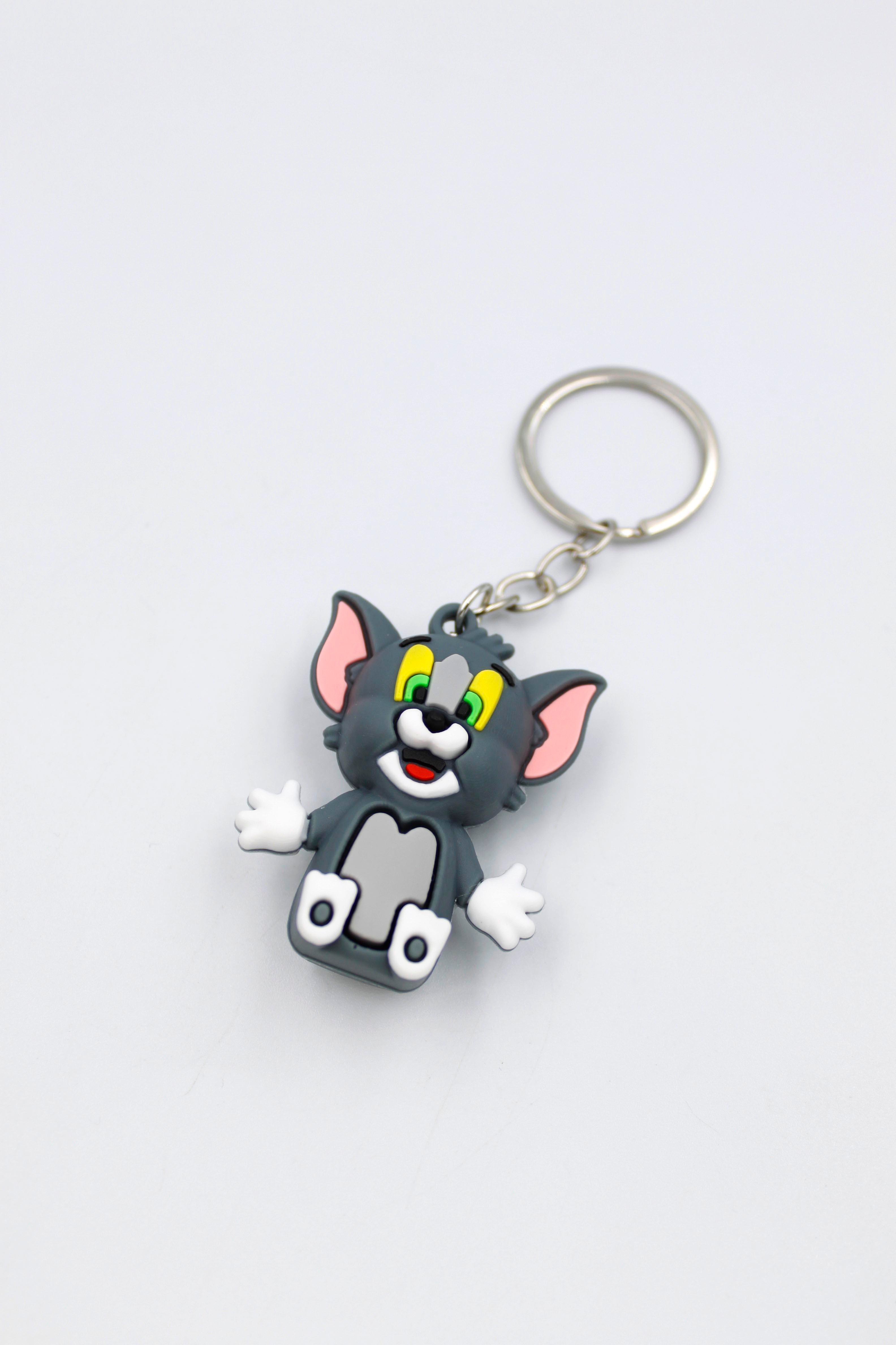 Tom&Jerry Anahtarlık - Gri