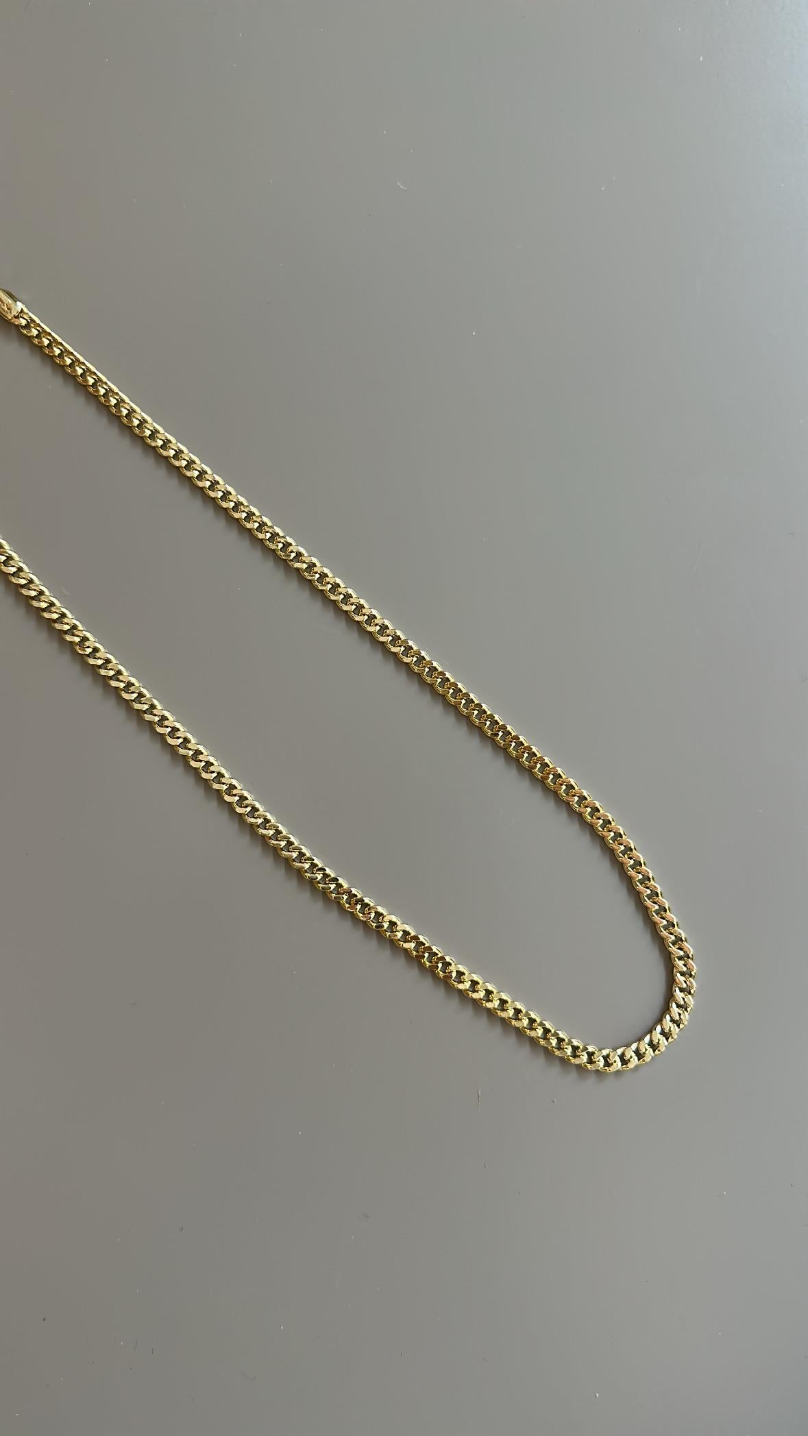 Xuping Zincir Kolye-45cm - 14K Altın