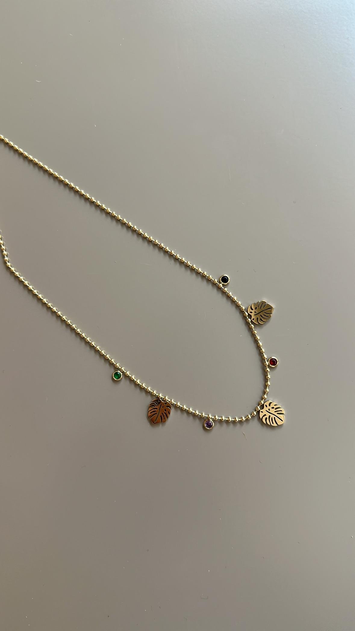 Xuping Zincir Kolye-45cm - 14K Altın