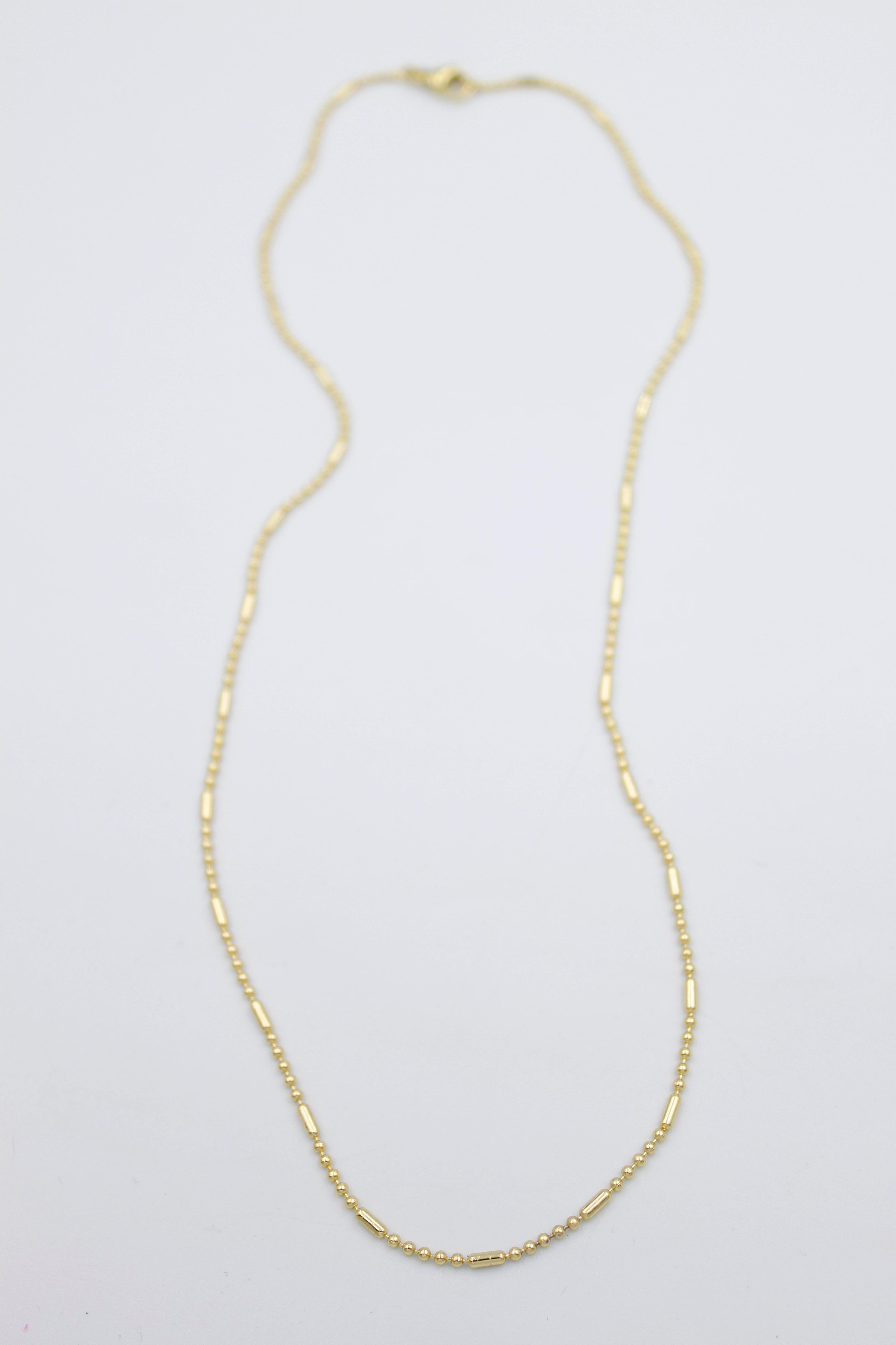 Xuping Zincir Kolye-60cm - 14K Altın
