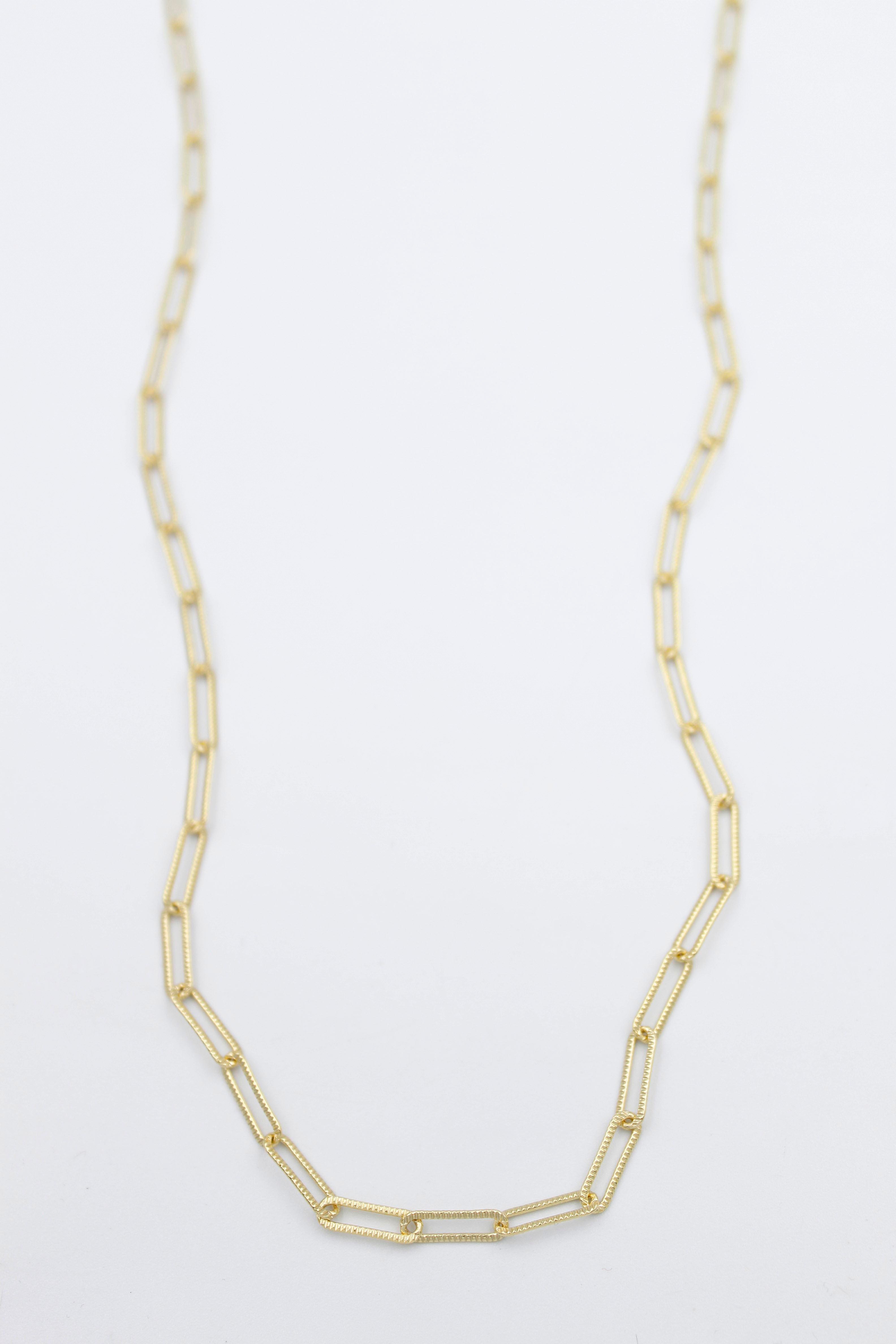 Xuping Zincir Kolye-60cm - 14K Altın