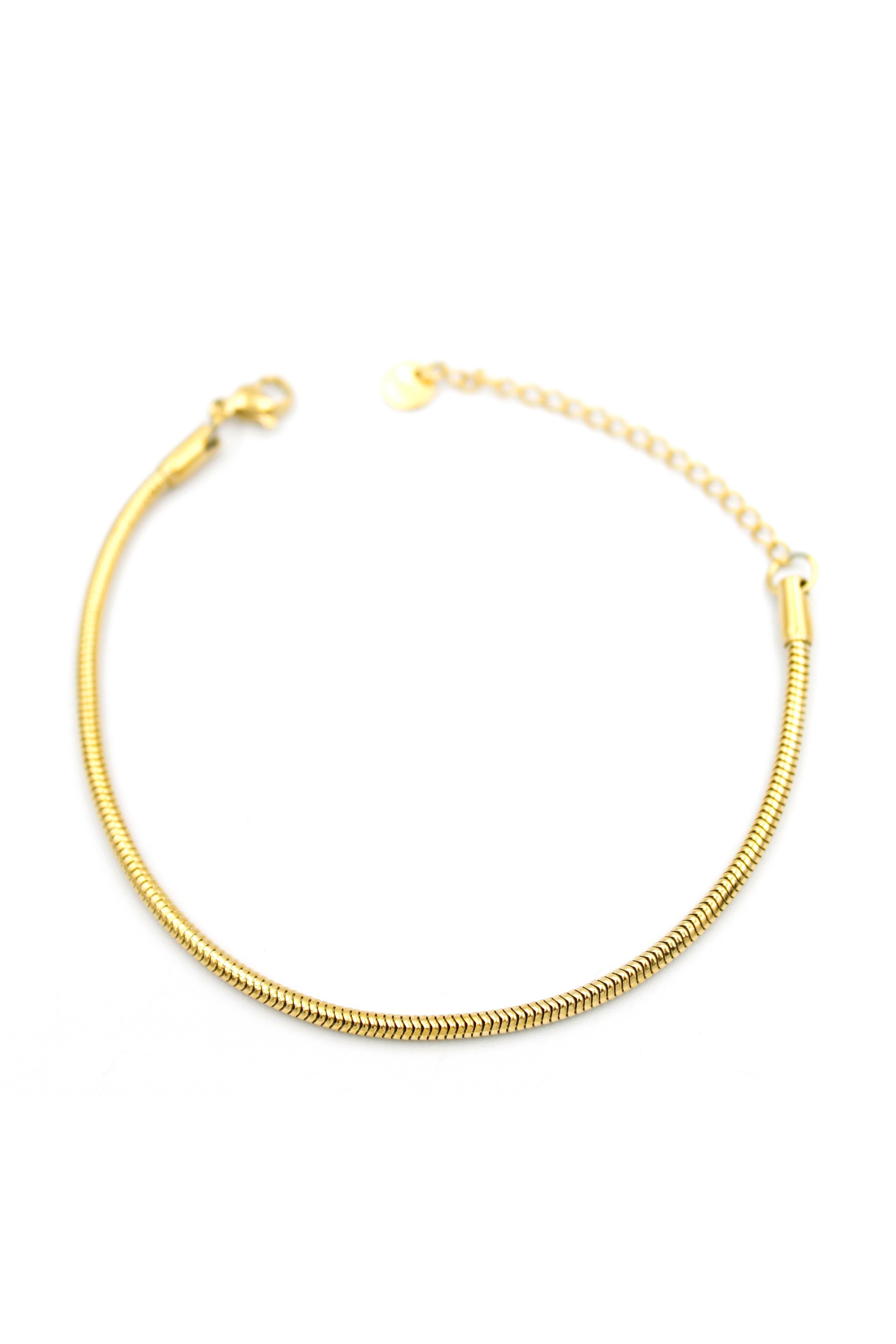 Zincirli Bileklik - Altın