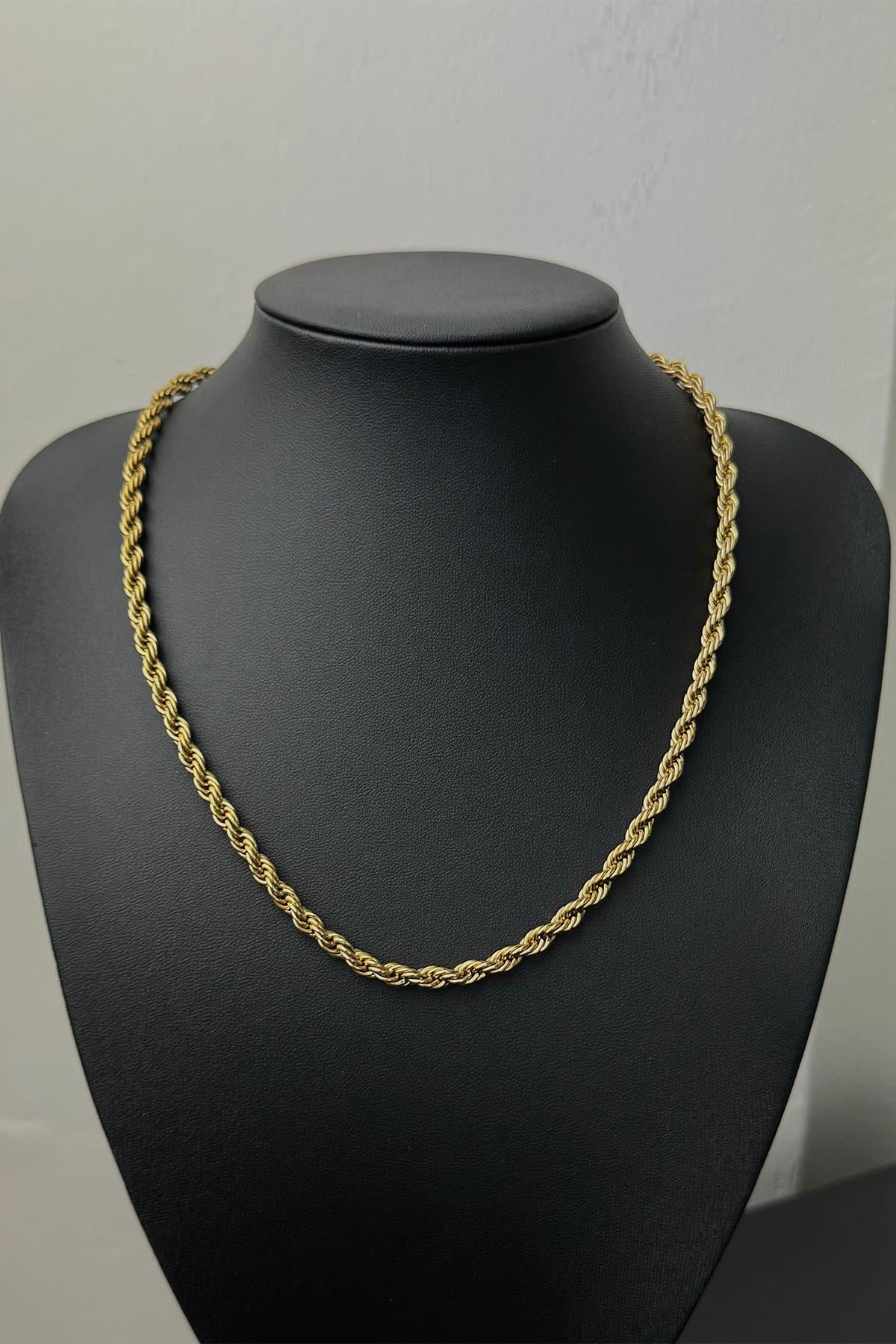 Gold Burgu Kolye