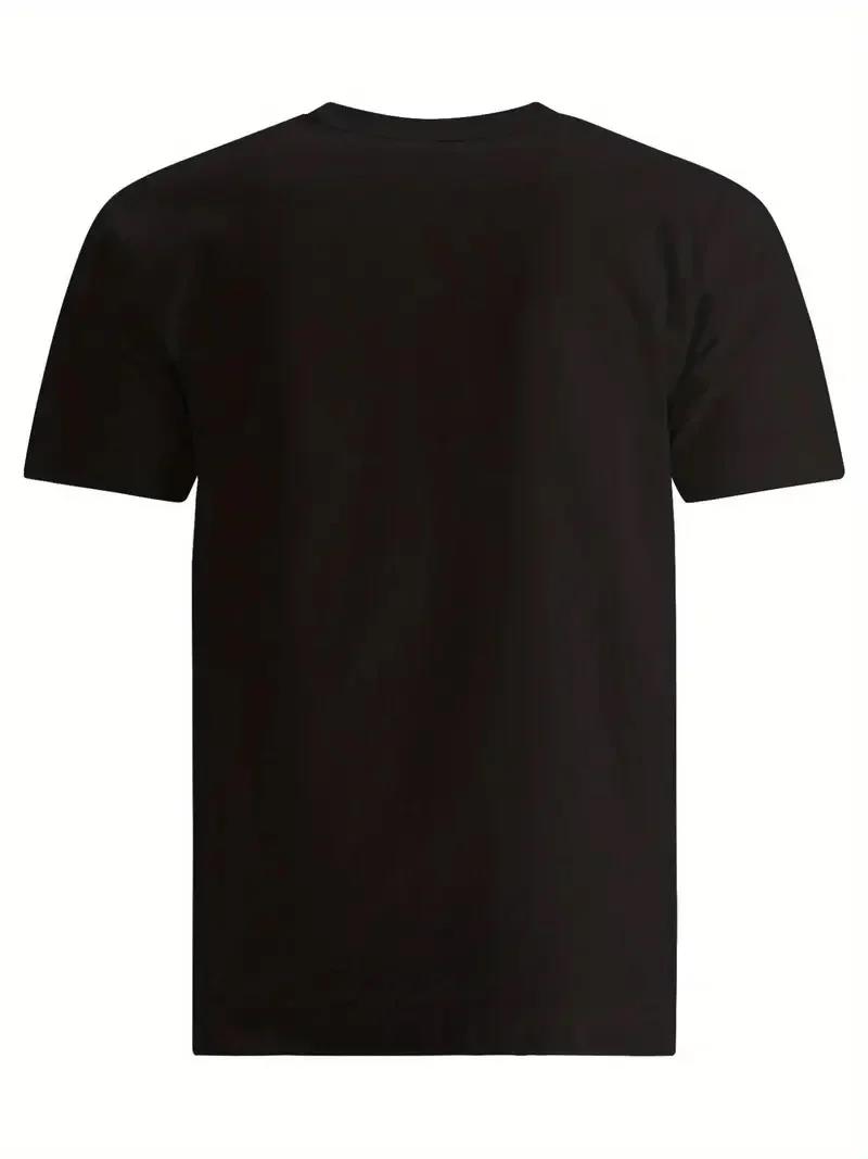 20/1 Penye Compack SPACEBALLS Erkek Baskılı Oversize Bisiklet Yaka Kısa Kol Yazlık T-shirt - Siyah