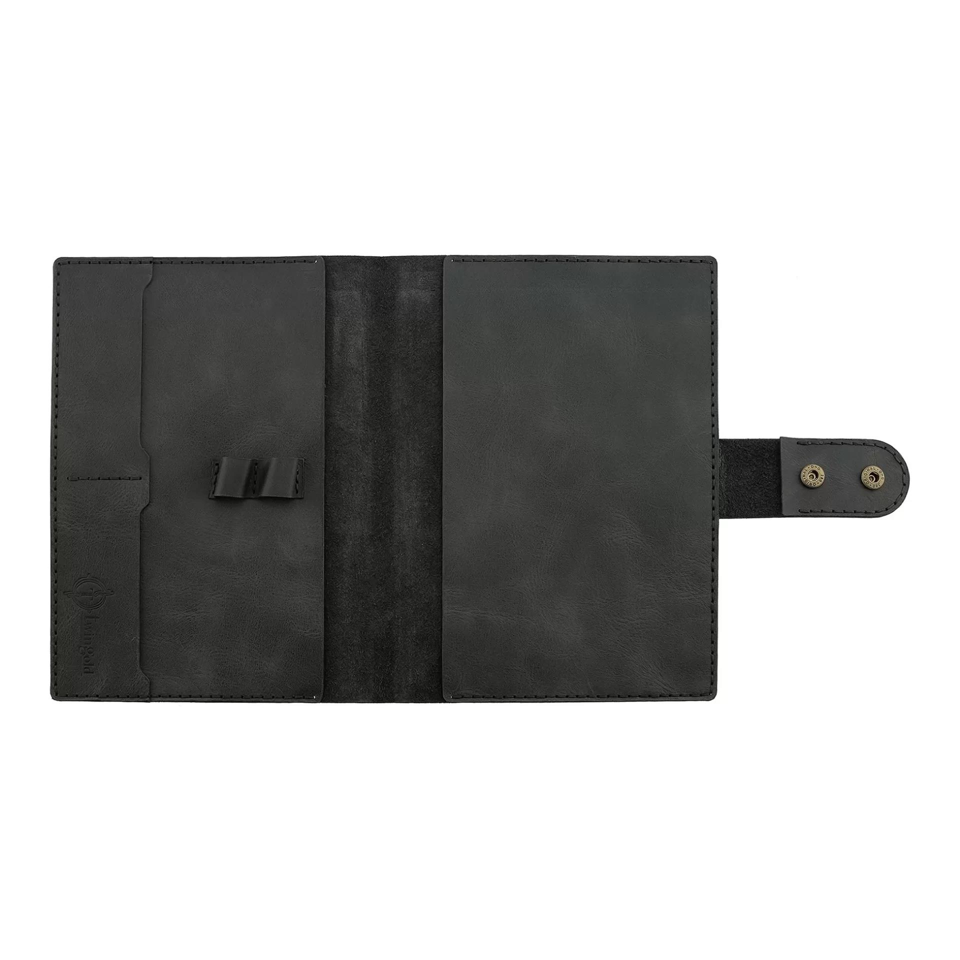 A5 Defter ve Ajanda Kılıfı - %100 Rainbow Deri - KO10001 - Antrasit