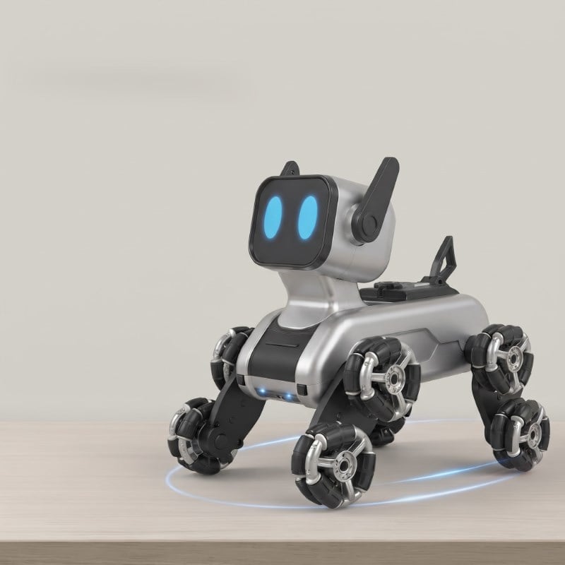 Akıllı Robot Köpek Oyuncak - Çok Yönlü Hareket Özelliği - Uzaktan Kumanda Kontrolü - El Hareketi Kontrolü