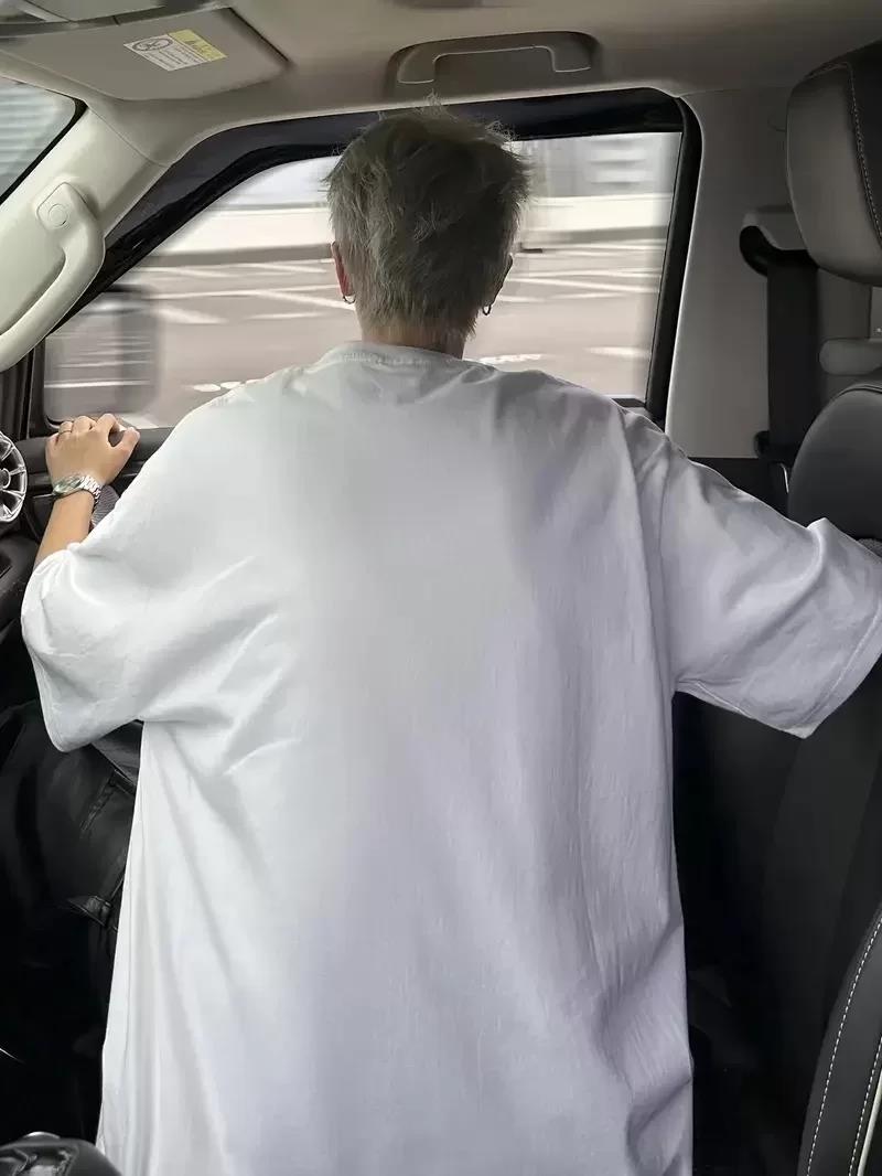 Baskı Erkek Oversive Tişört, Grafik Tişört Erkek Yazlık Outdoor Kıyafetleri, Sporda ve Günlük Giyime Uygun - Beyaz