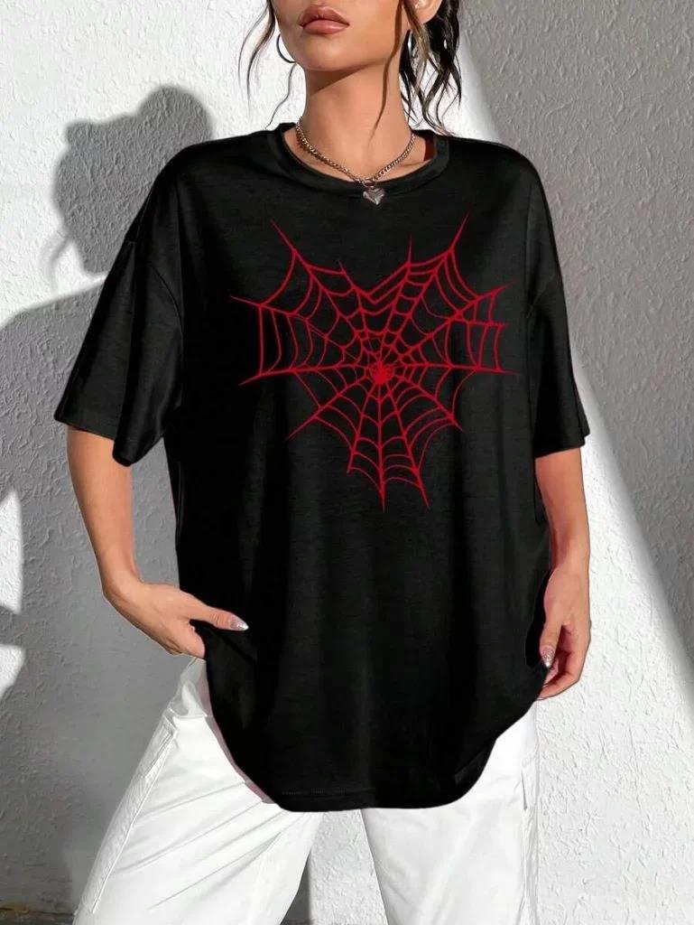 Baskılı Kadın T-shirt - Siyah