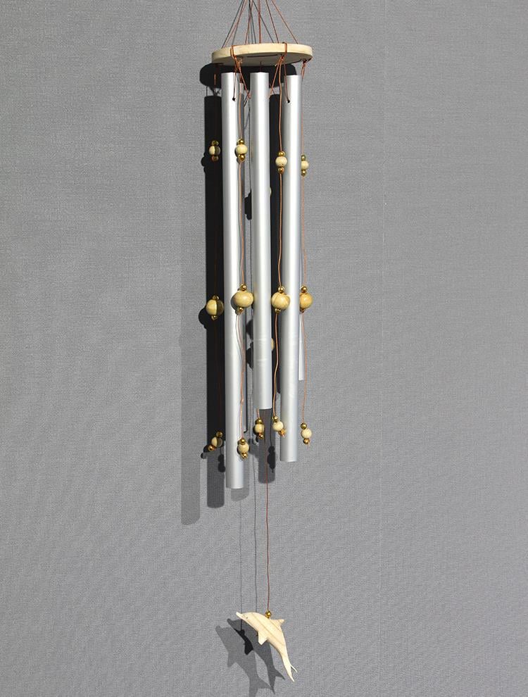 Boncuklu Metal Rüzgar Çanı Model 1