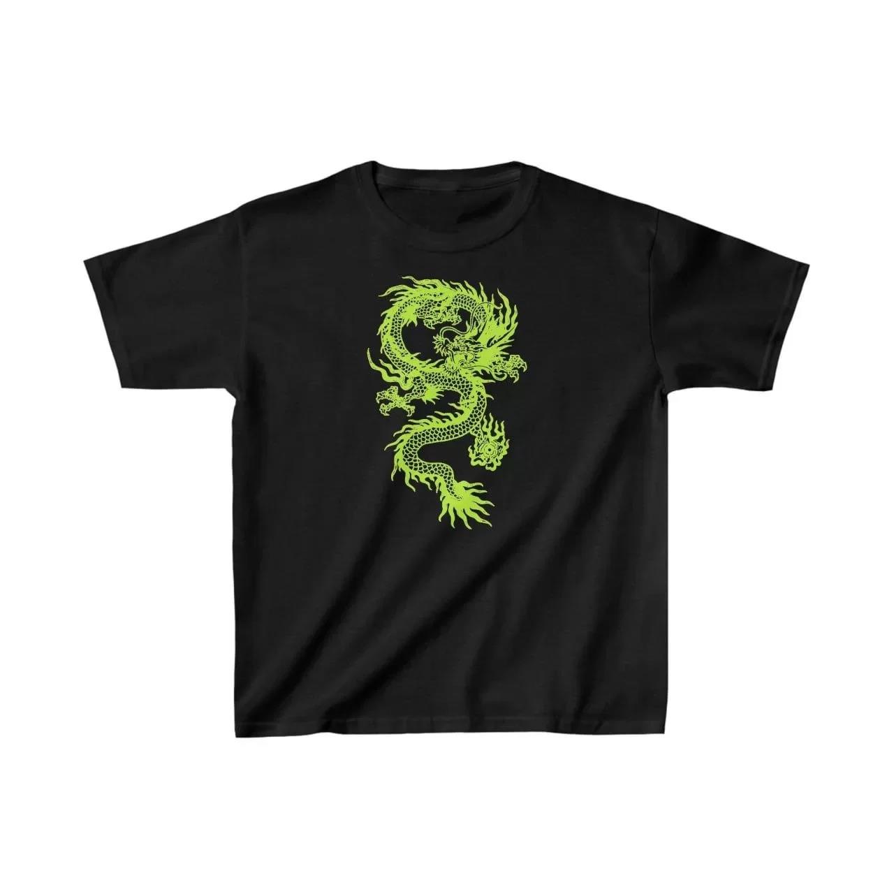 Çocuk Unisex Baskılı T-Shirt - Siyah
