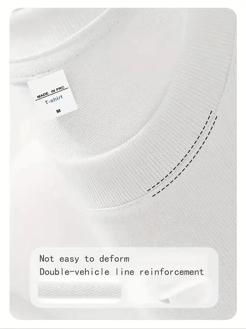 Day One Baskılı Oversize Bisiklet Yaka T-shirt - Beyaz