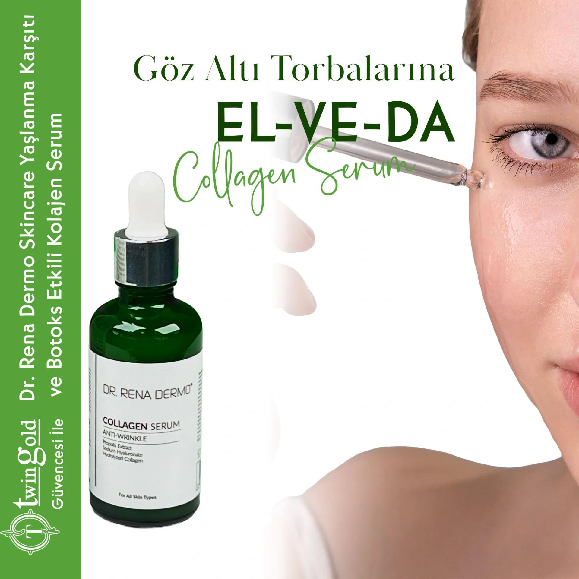 Dr. Rena Dermo Skincare Kolajen Serum Hyalüronik Asit Anti-wrinkle-Nemlendirici 50 ml