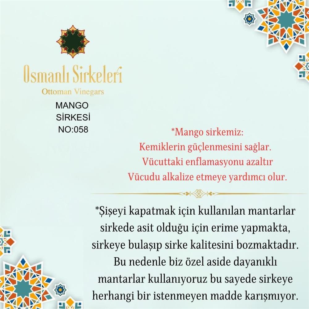 Egzotik - 02. Mango Sirkesi - 500 ml