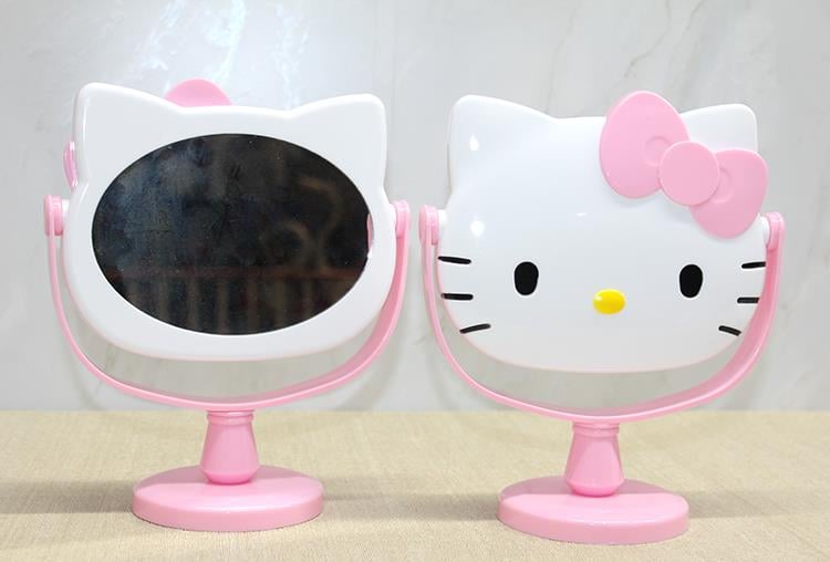 Hello Kitty Masaüstü Ayna Pembe Renk
