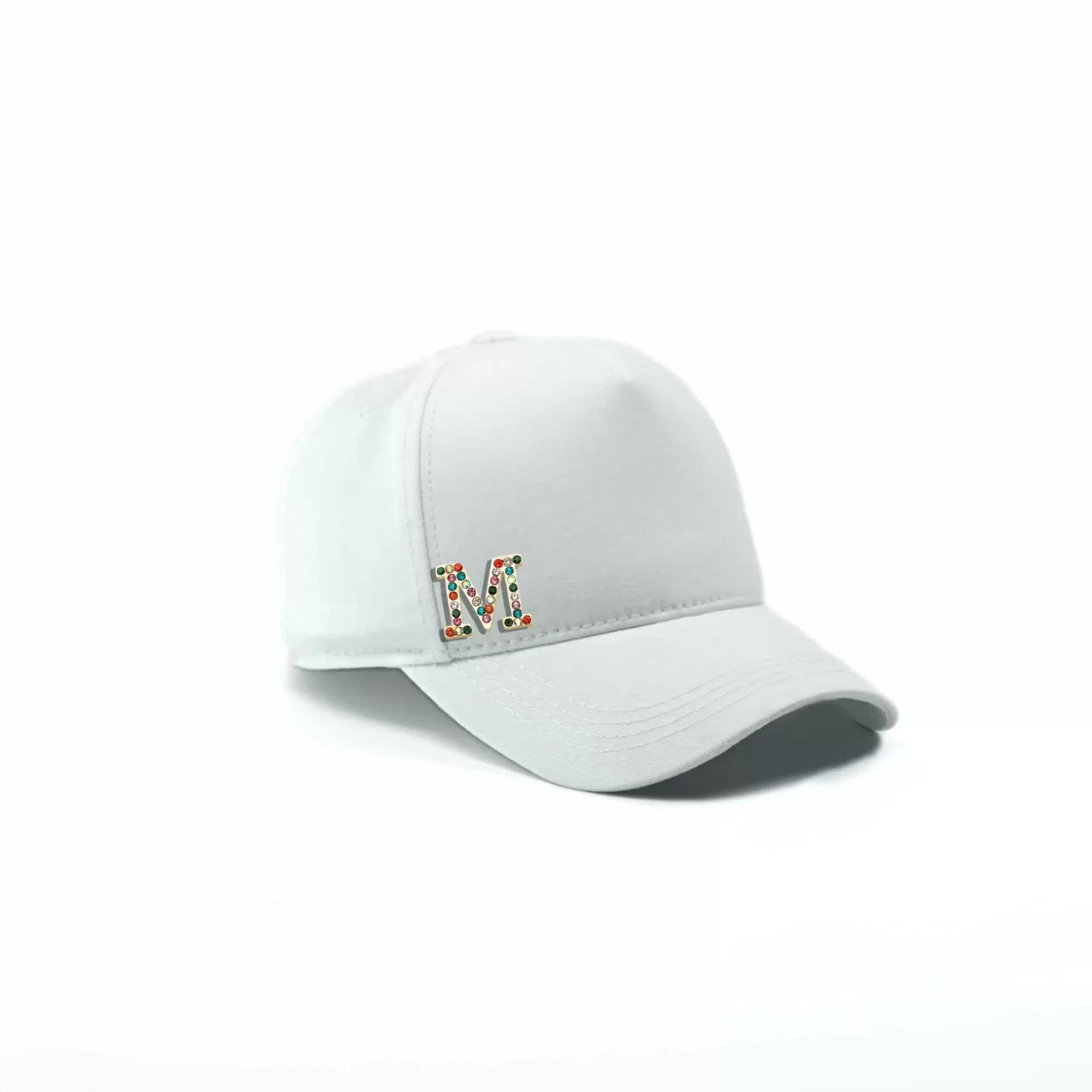 İsme Özel Gabardin Kep Şapka - AB01005 - Beyaz