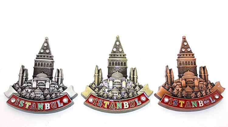 İstanbul Temalı Metal Magnet Model 1