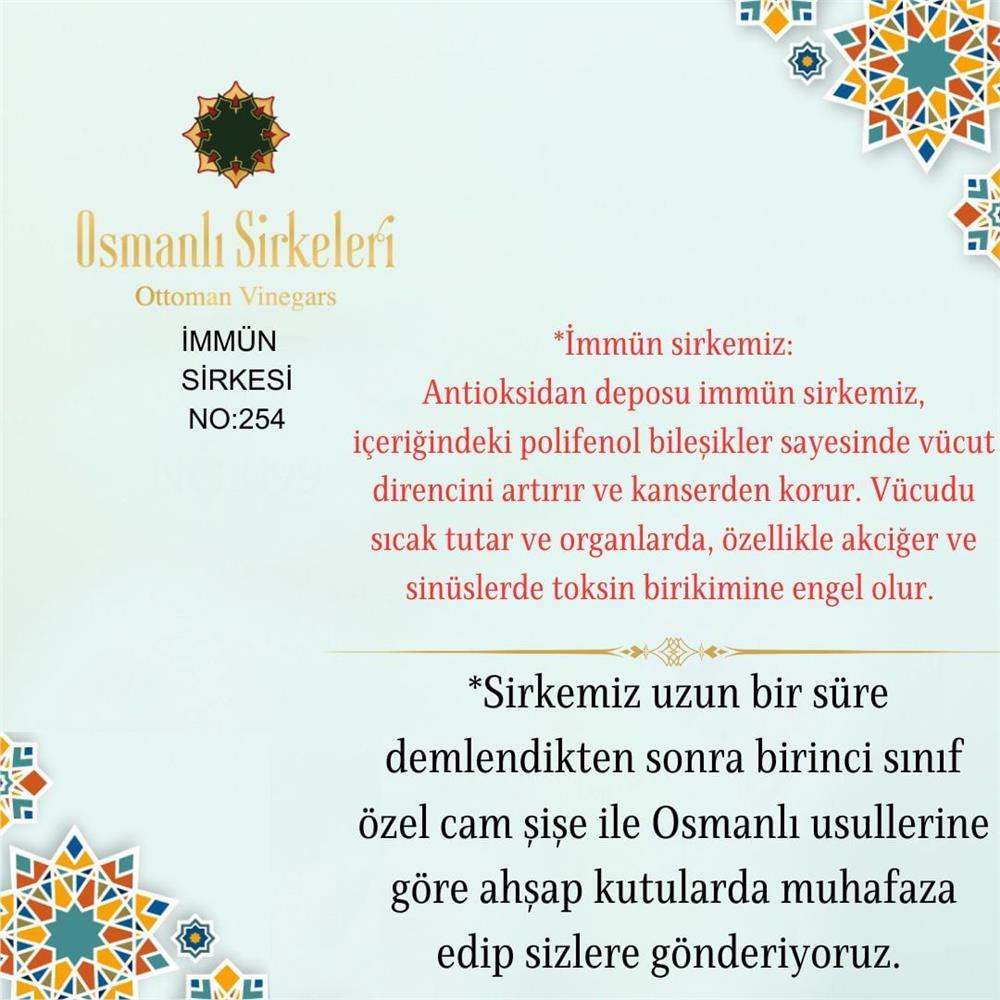 Karışım İnfüzyon - 04. İmmün Sirkesi  - 500 ml