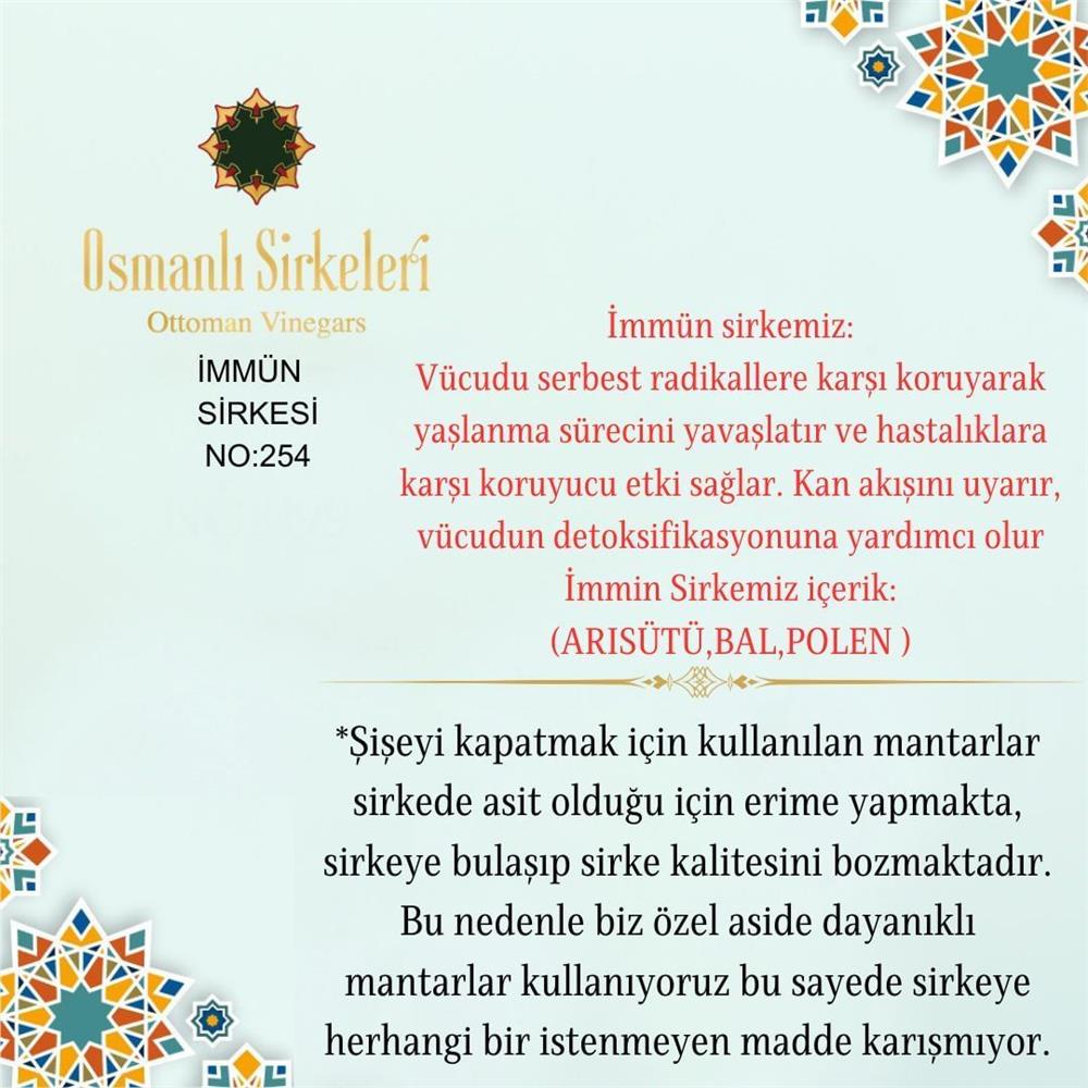 Karışım İnfüzyon - 04. İmmün Sirkesi  - 500 ml