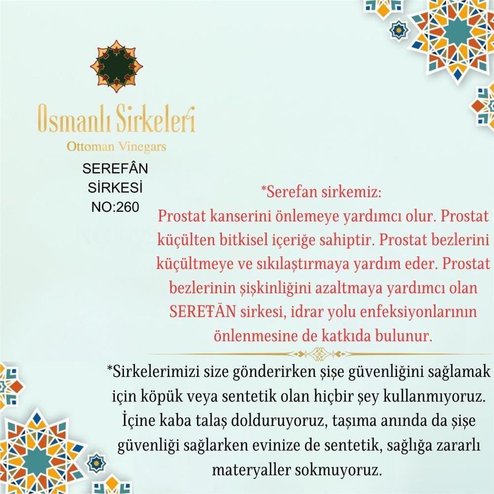 Karışım İnfüzyon - 04. Sereŧān Sirkesi  - 500 ml