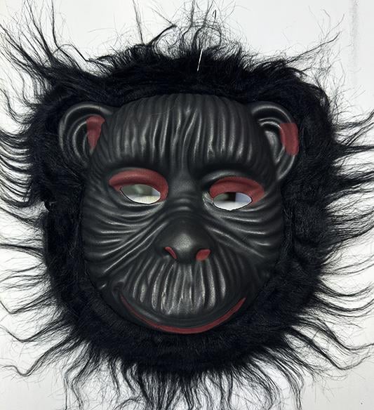 ORANGUTAN MASKESI - MAYMUN MASKESI - GORIL MASKESI YETIŞKIN ÇOCUK UYUMLU