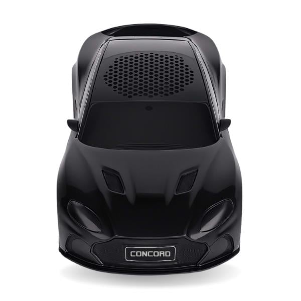 Siyah Araba Tasarımlı Hoparlör - Bluetooth FM USB Özellikli