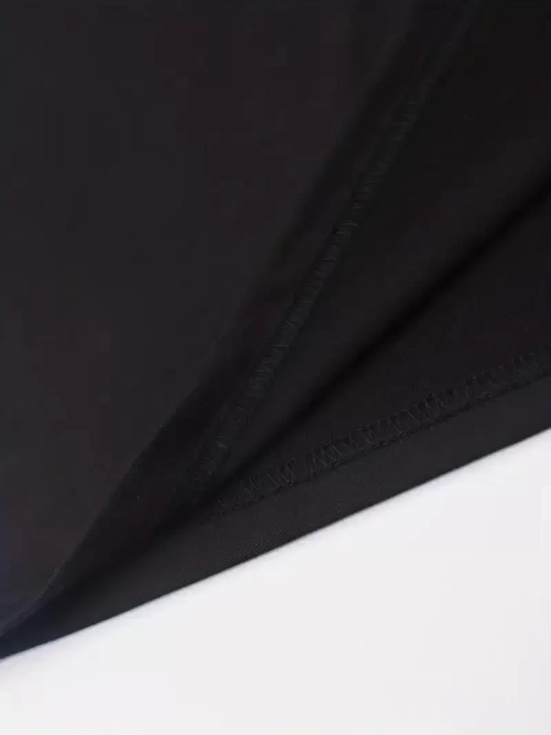 Sporda Günlük Hayata Giyilebilir GYM Baskılı Oversize Bisiklet Yaka Erkek T-shirt - Siyah