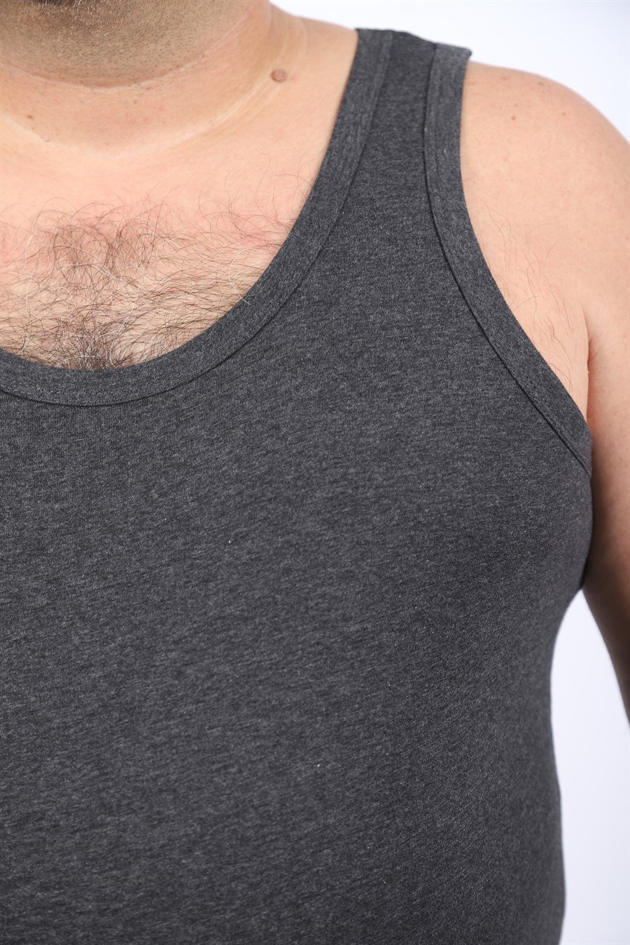 MocGrande Büyük Beden %100 Pamuk 2Li Atlet 11200