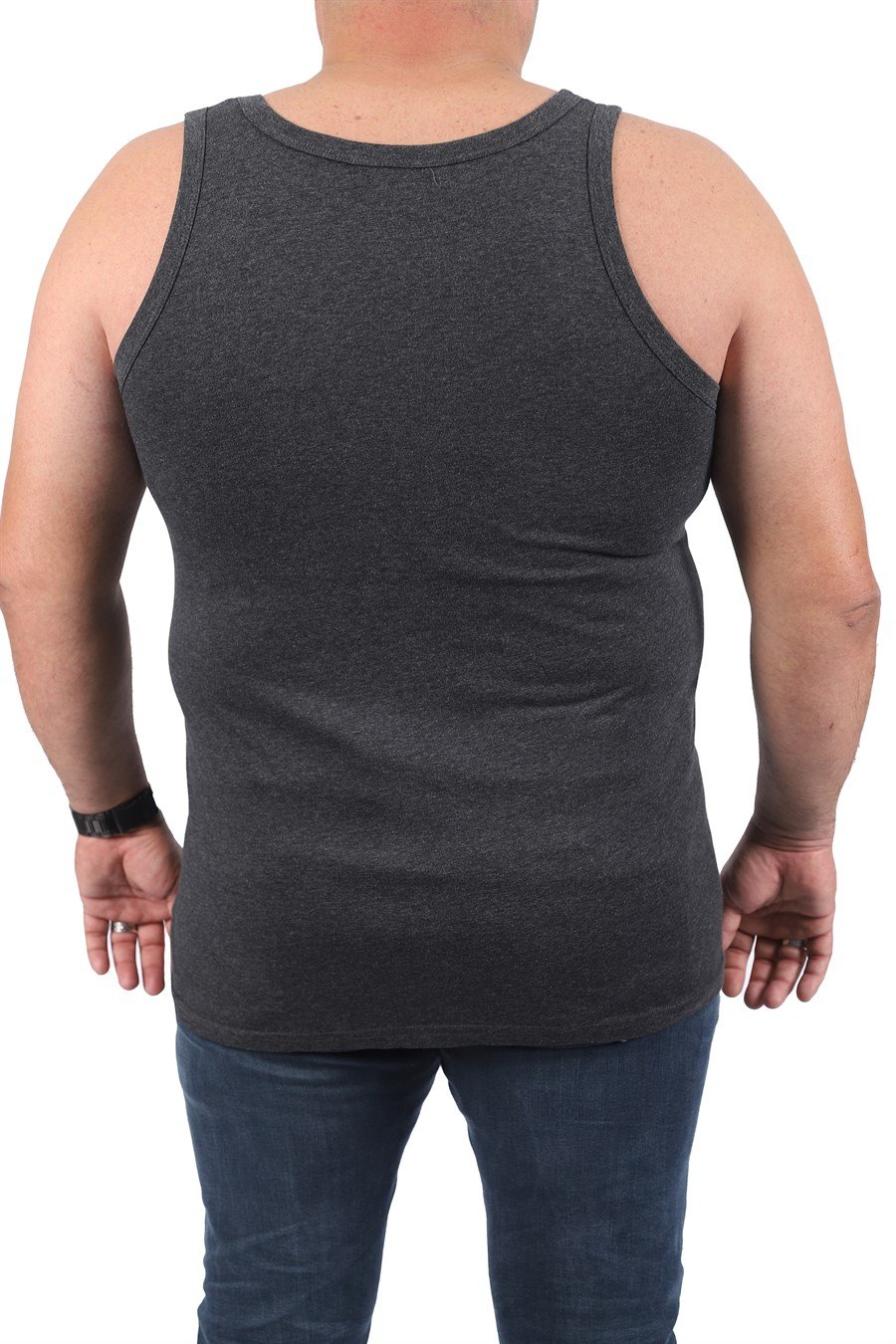 MocGrande Büyük Beden %100 Pamuk 2Li Atlet 11200