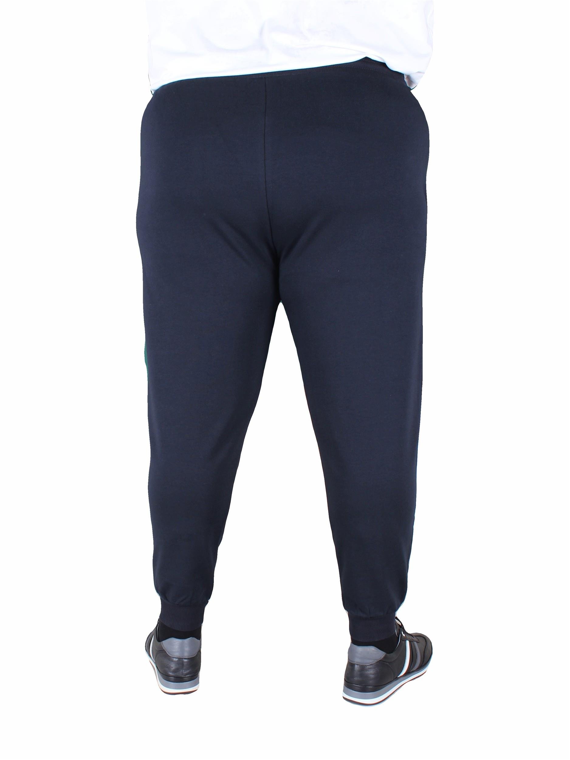 Mocgrande Büyük Beden Basic Eşofman Altı Full Lycra 11516 LACIVERT