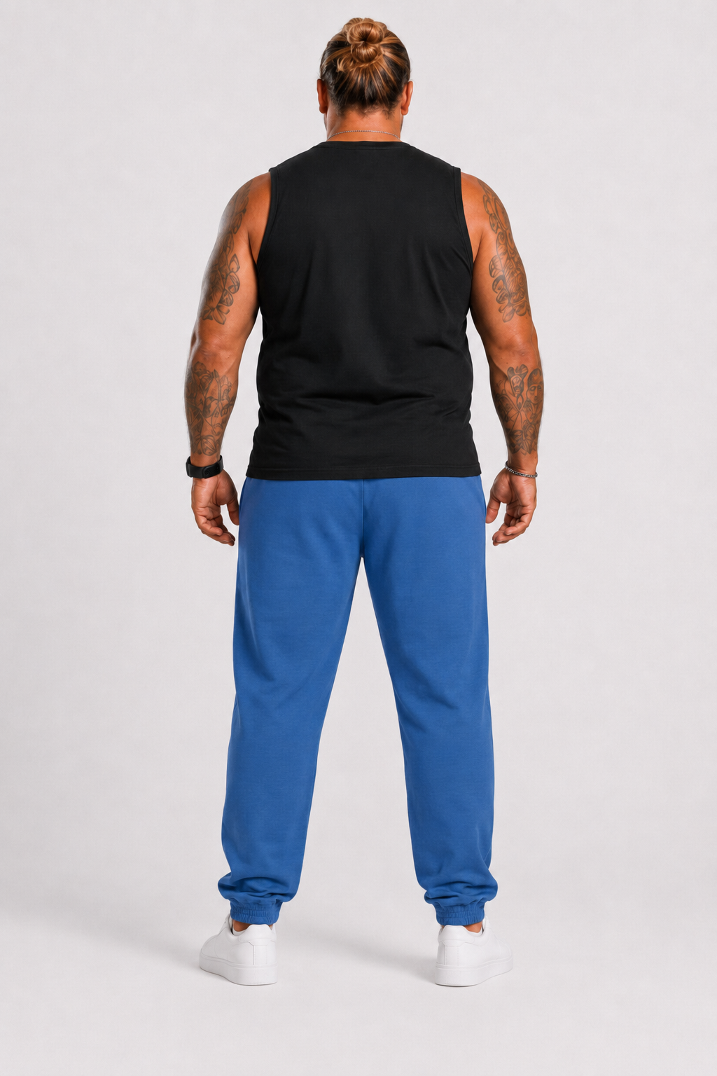 Mocgrande Büyük Beden Basic Eşofman Altı Full Lycra 11516 SAKS