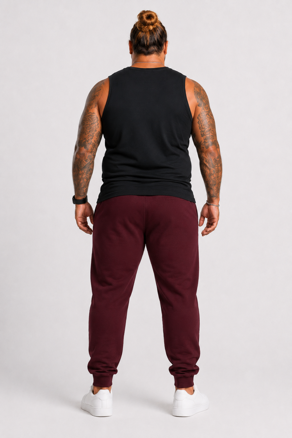 Mocgrande Büyük Beden Basic Eşofman Altı Full Lycra 11516 MURDUM