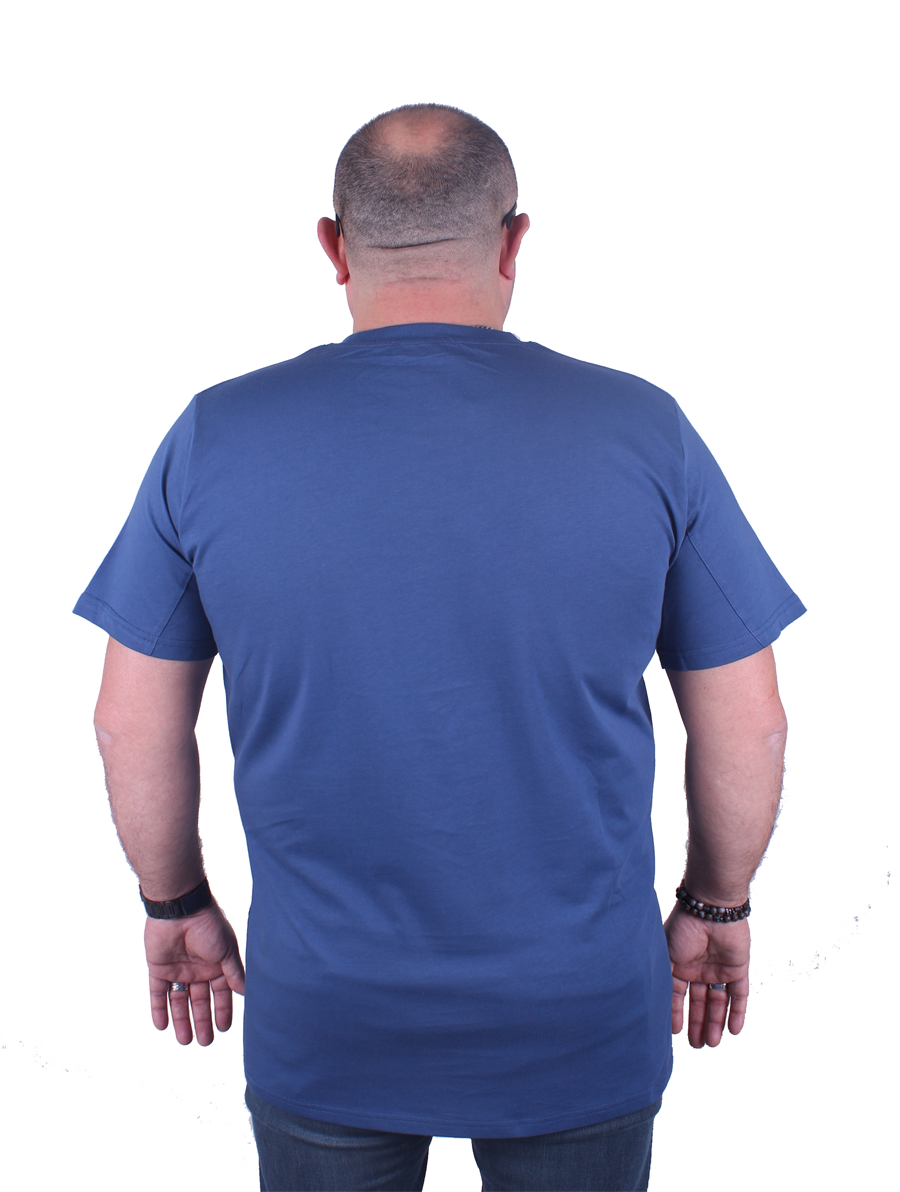 Mocgrande Büyük Beden Basic Tişört 11100 INDIGO