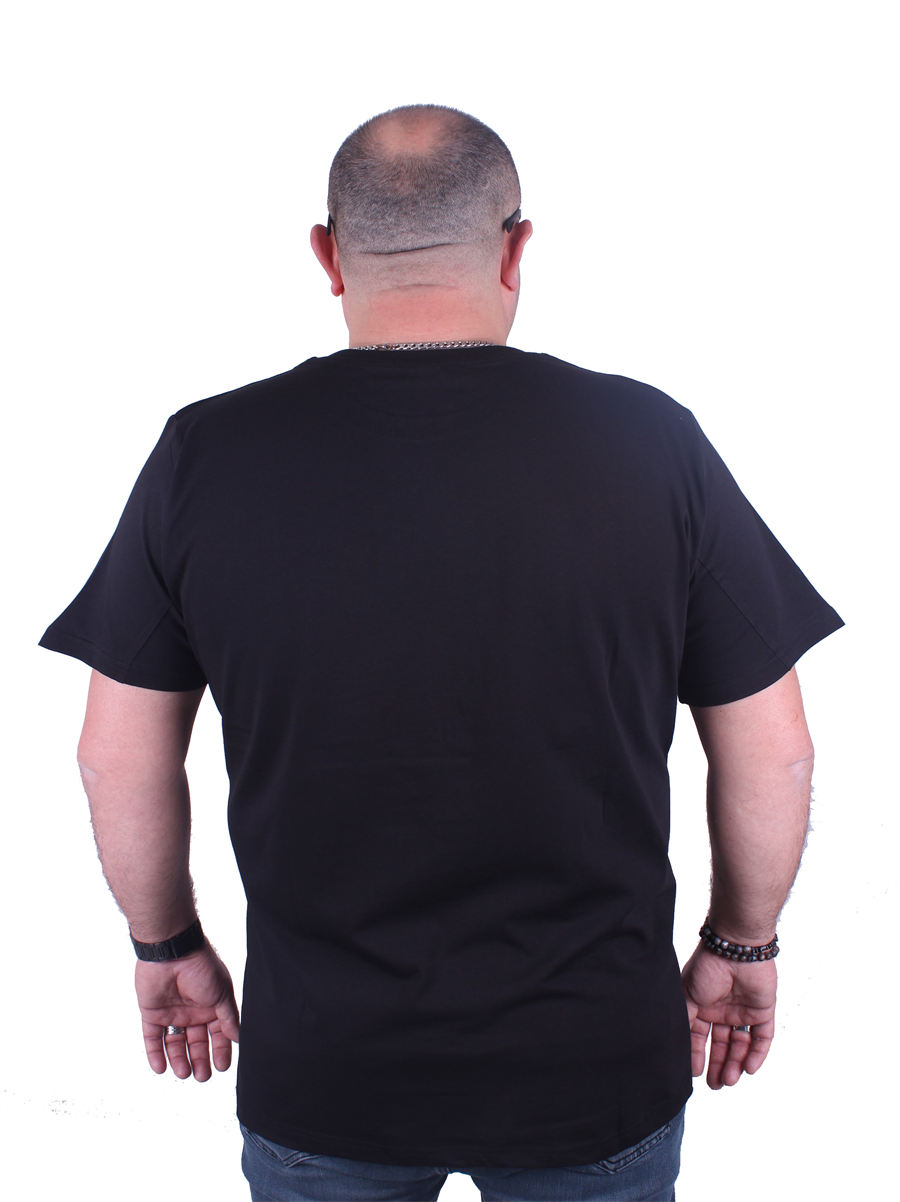 Mocgrande Büyük Beden Basic Tişört 11100 SIYAH