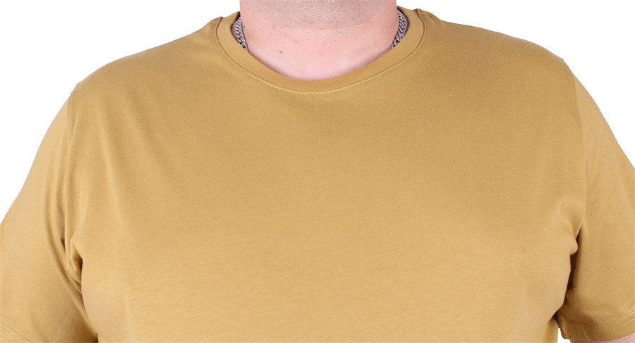 Mocgrande Büyük Beden Basic Tişört 11100 Limon